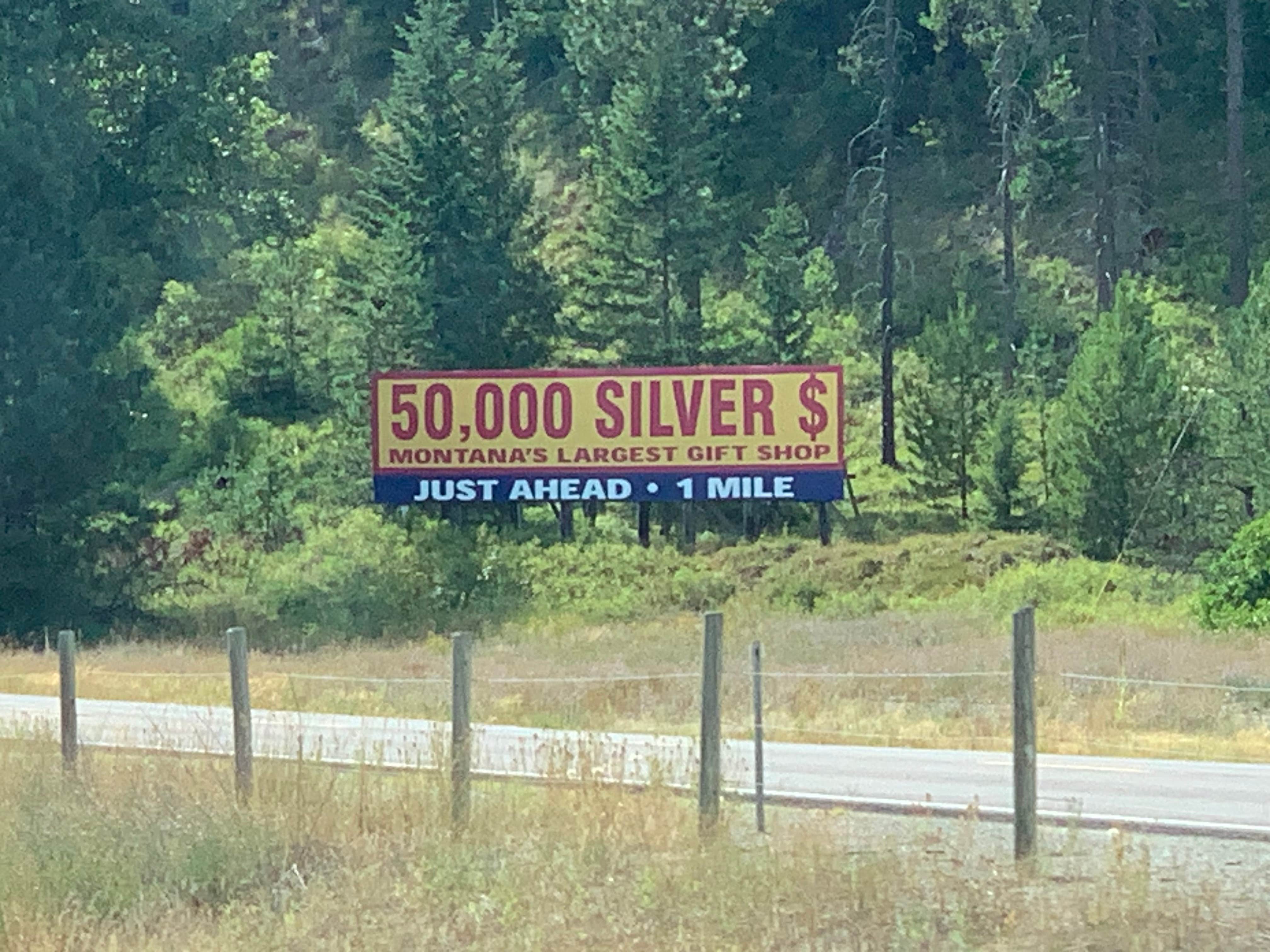 Camper-submitted photo at 50,000 Silver Dollar Campground near Saltese, MT