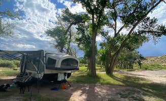 Kim R.'s photo of camping with pets at Crook Campground - FWS - Browns Park NWR in Colorado