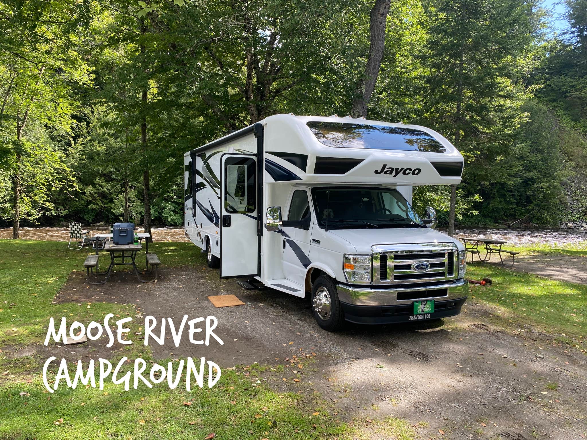 Camper-submitted photo at Moose River Campground near West Burke, VT