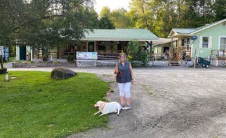 Jeff's photo of camping with pets at Moose River Campground near St. Johnsbury, VT