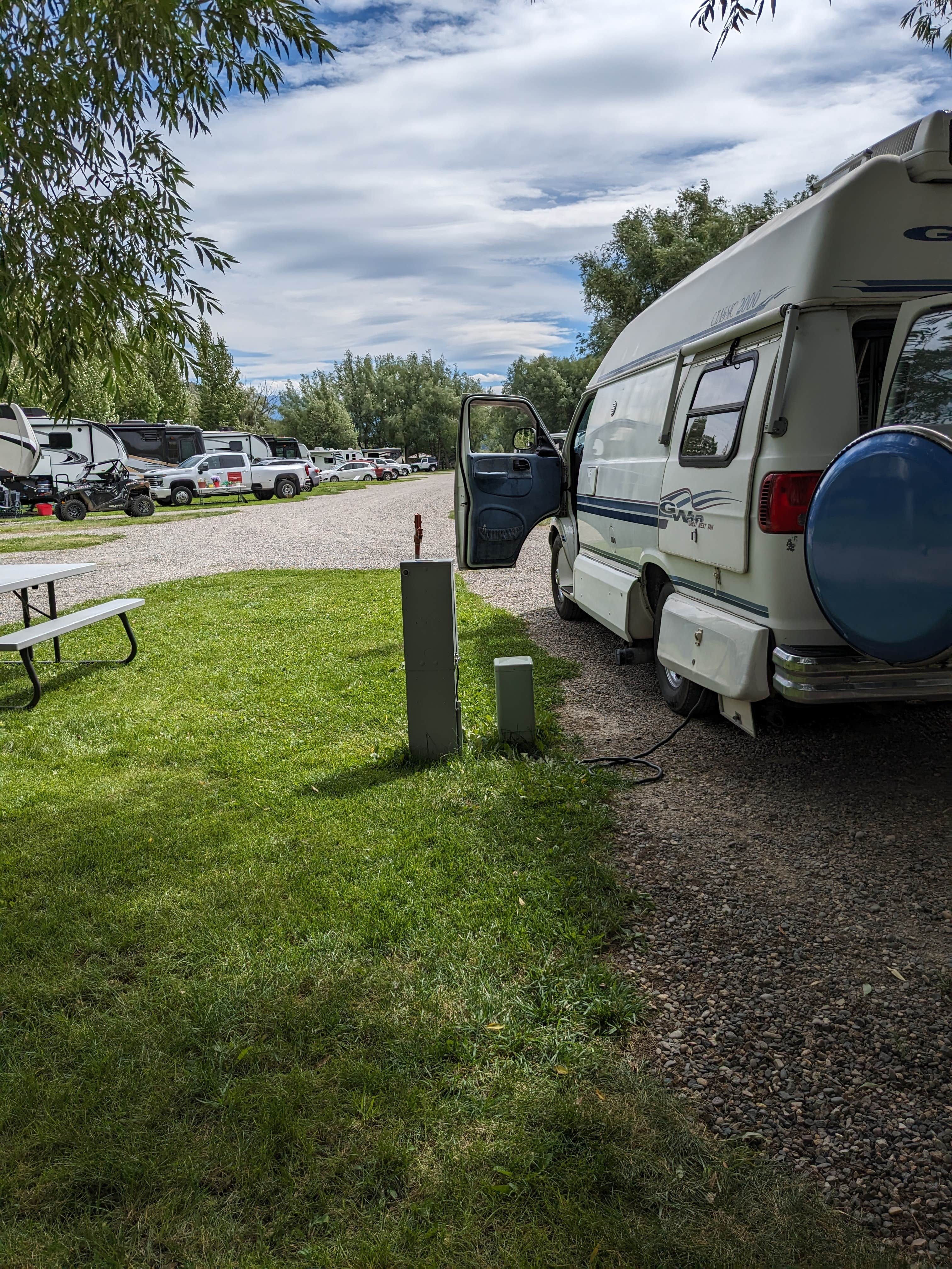 Daniel W.'s photo of rv camping at Osen's RV Park by Starry Night Lodging near Nye, MT