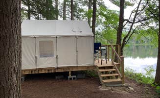 The Dyrt's photo at Tentrr Signature Site - Bagley Pond Waterside near Hopkinton-Everett Lake