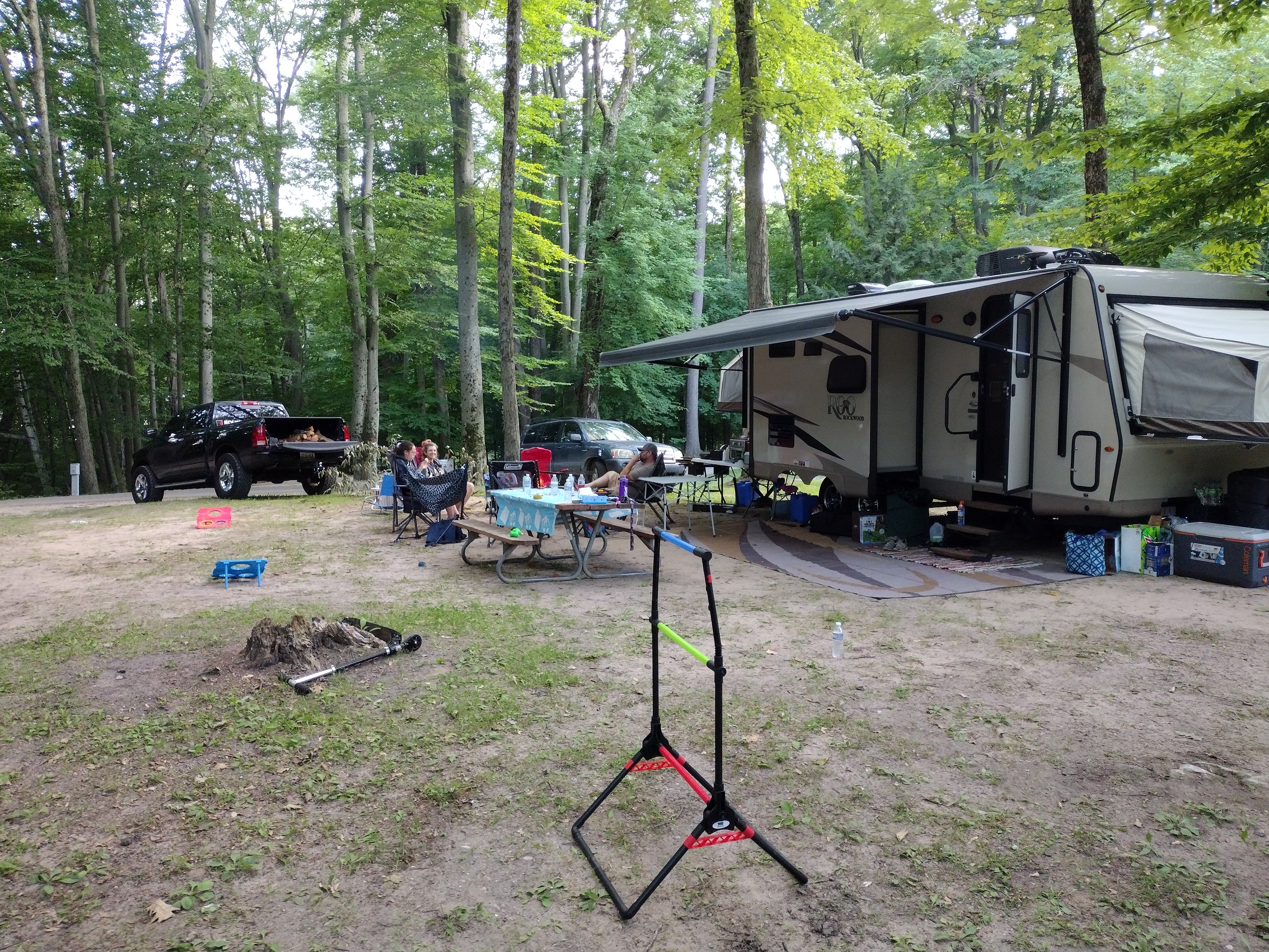 Camper submitted image from Newaygo County Diamond Lake County Park - 1