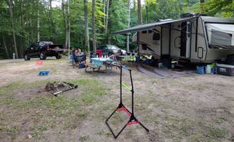 Camping near Hungerford Equestrian Group Campsite: Newaygo County Diamond Lake County Park, White Cloud, Michigan