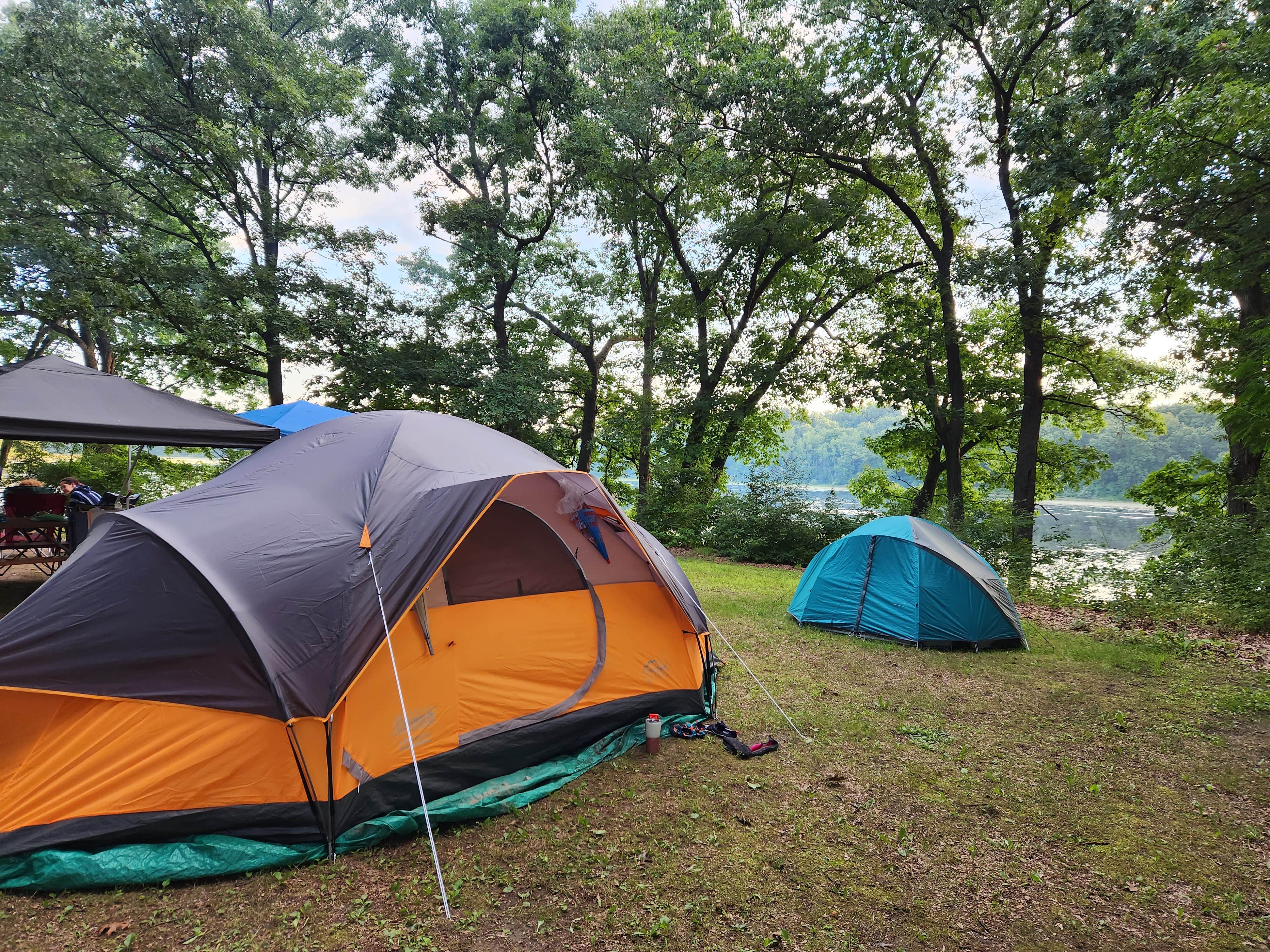 Rebekah J.'s photo at Green Lake Rustic Campground — Waterloo Recreation Area near Jackson, MI