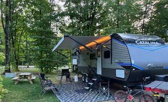 Camping near Betsie River Campsite: Mountain Valley Lodge & Campground , Thompsonville, Michigan