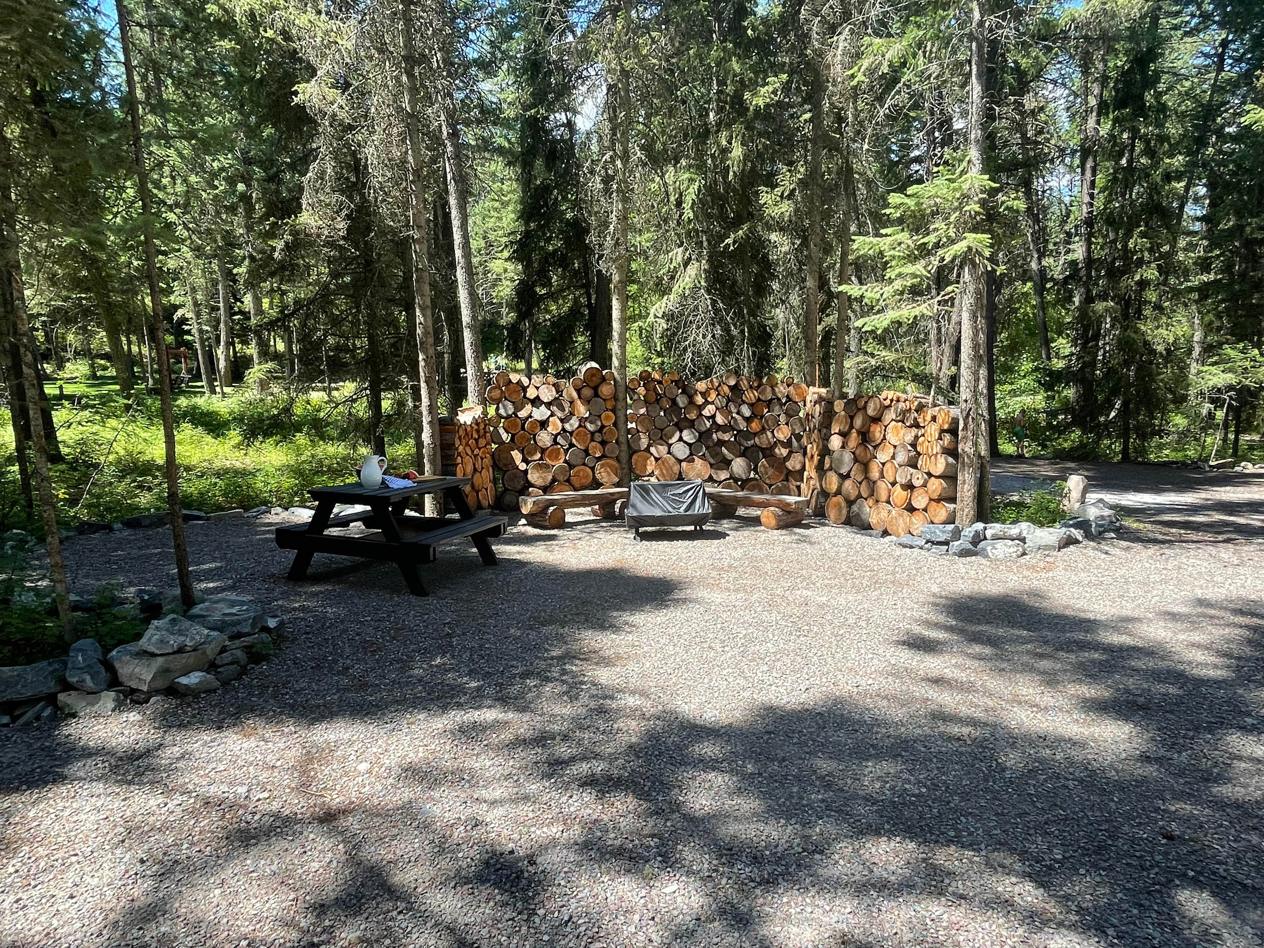 Camping near West Shore Unit — Flathead Lake State Park: Camp Lakeside, Lakeside, Montana