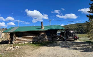 Ruth's photo of a cabin at Taylor Park Trading Post near Buena Vista, CO