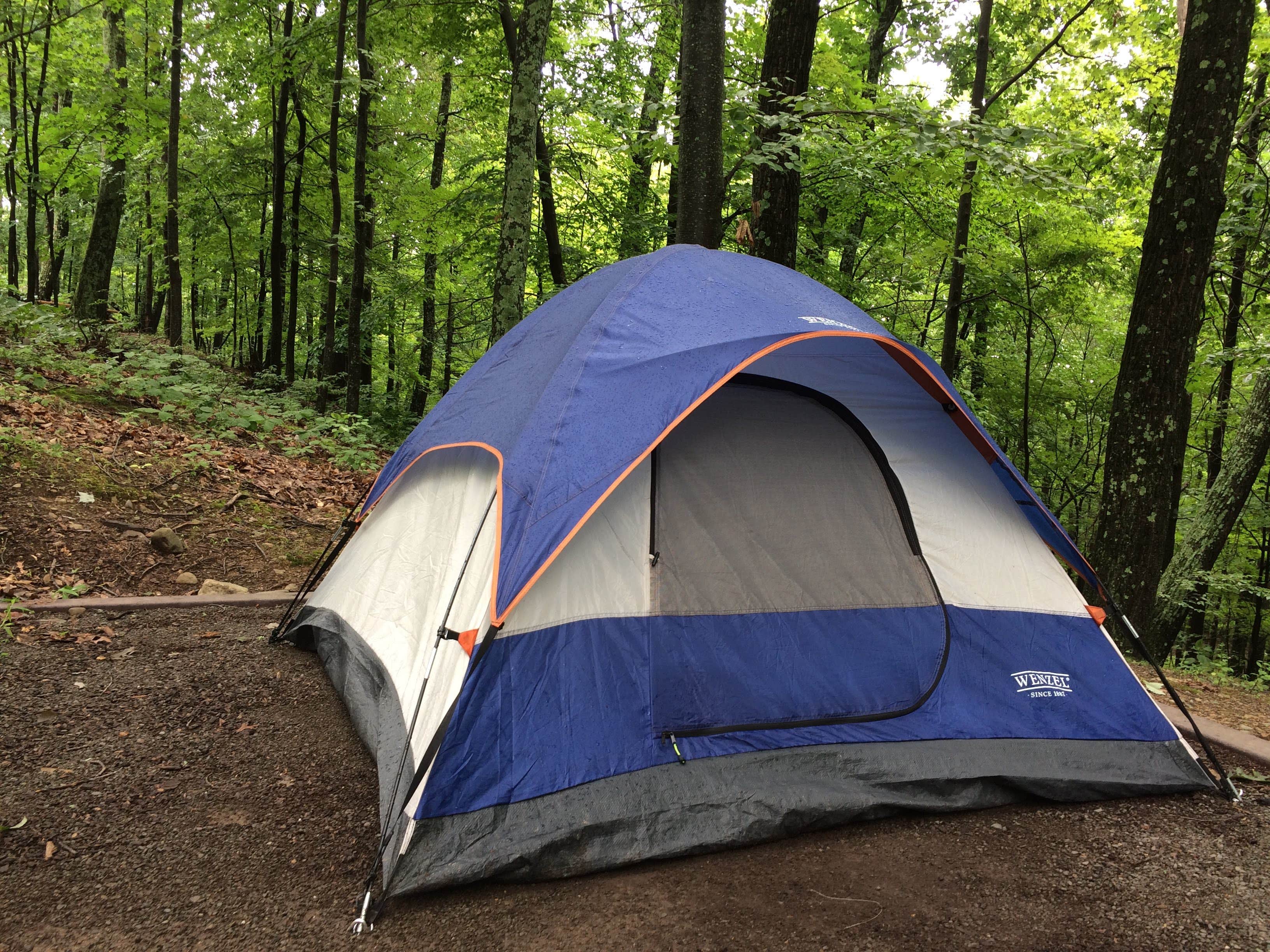 Seth K.'s photo of tent camping at Samuel F. Pryor III Shawangunk Gateway Campground near Cornwall-on-Hudson, NY