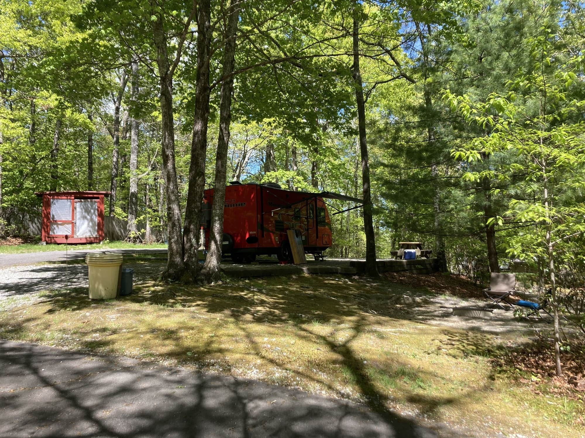The Dyrt's photo of a cabin at Ash Grove Mountain Cabins & Camping near Balsam Grove, NC