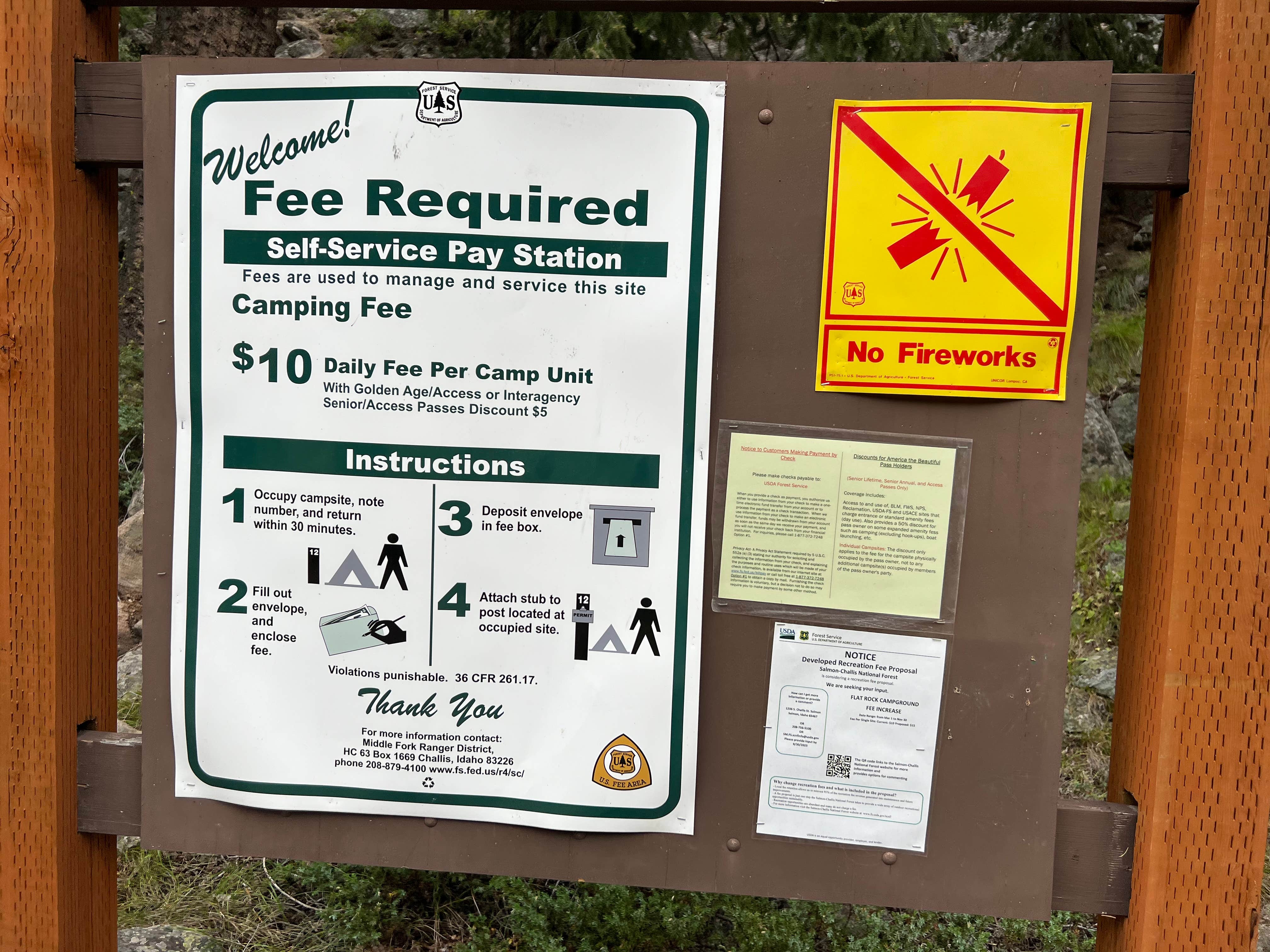 Camper-submitted photo at Flat Rock Campground near May, ID