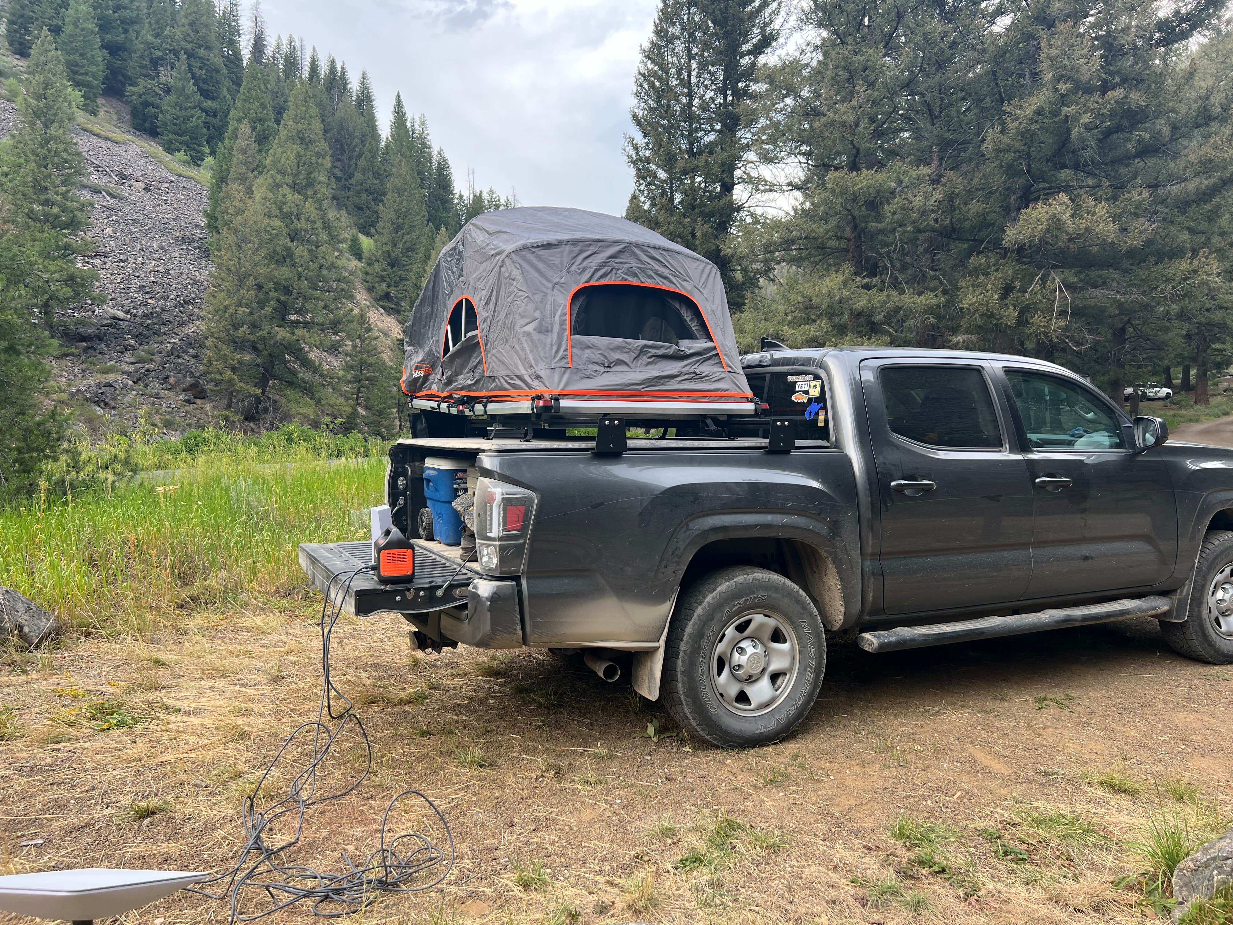 Camper-submitted photo at Flat Rock Campground near May, ID