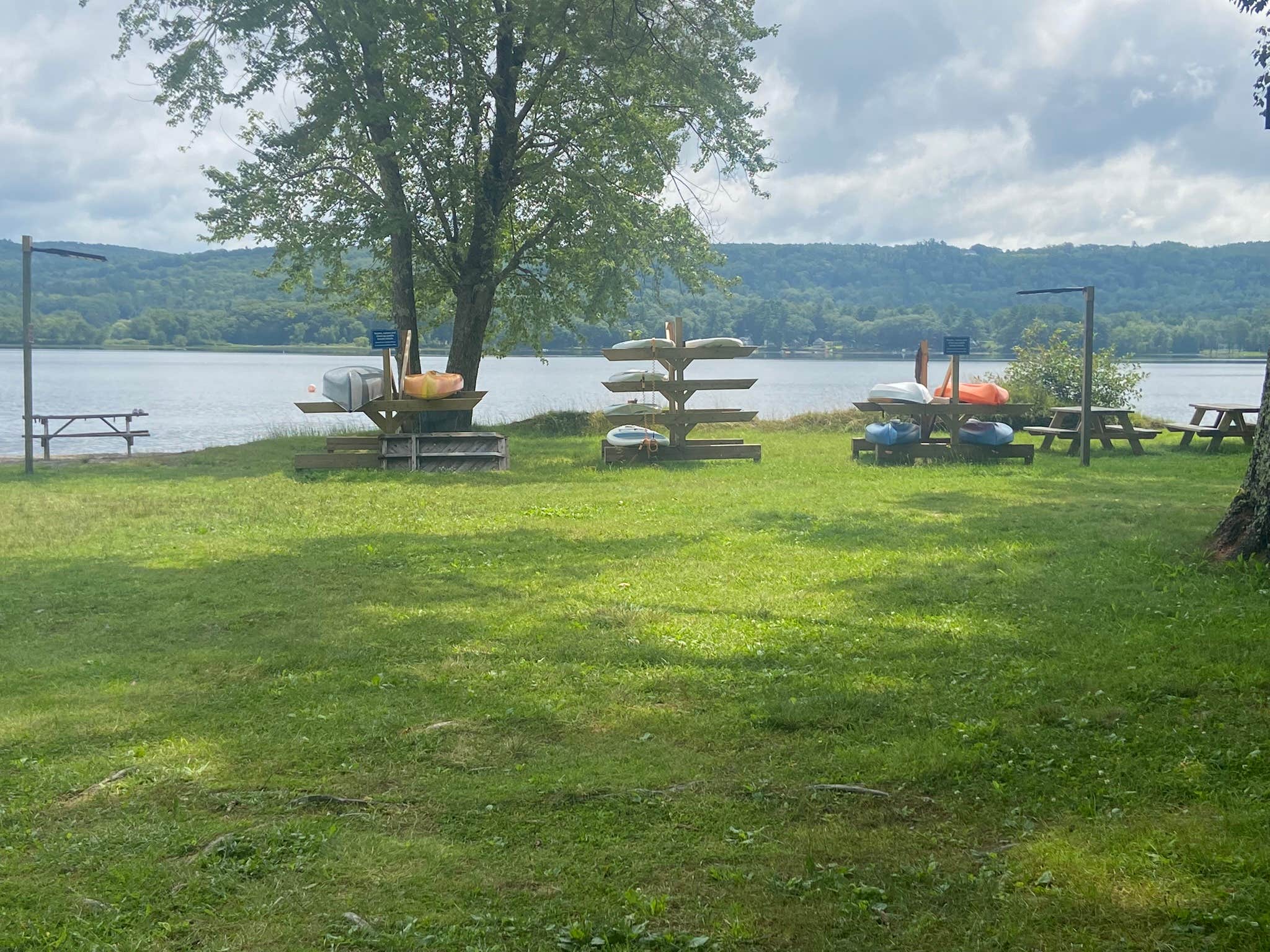 Camper submitted image from Sennebec Lake Campground - 3