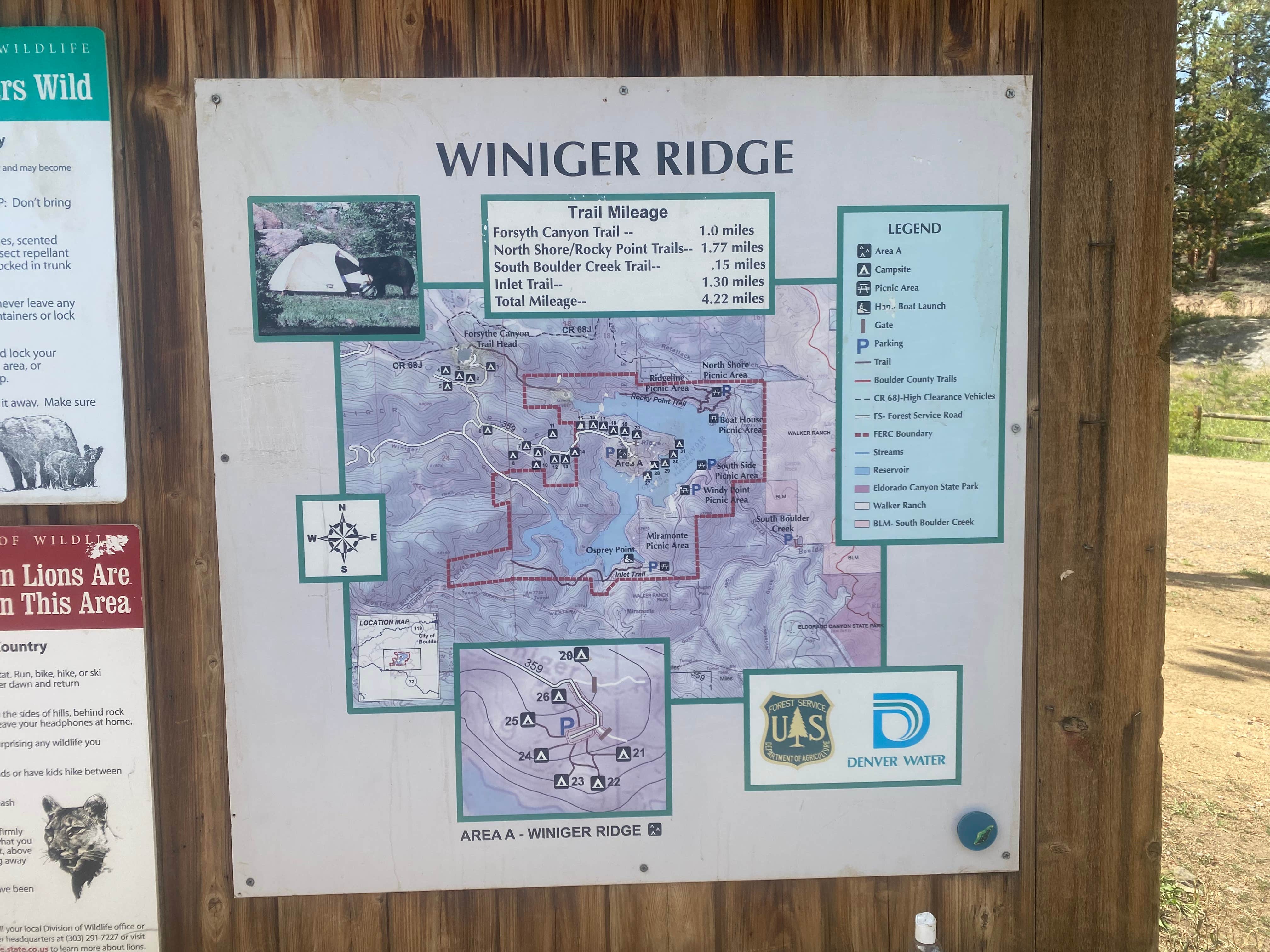 Camper submitted image from Gross Reservoir Dispersed - 5
