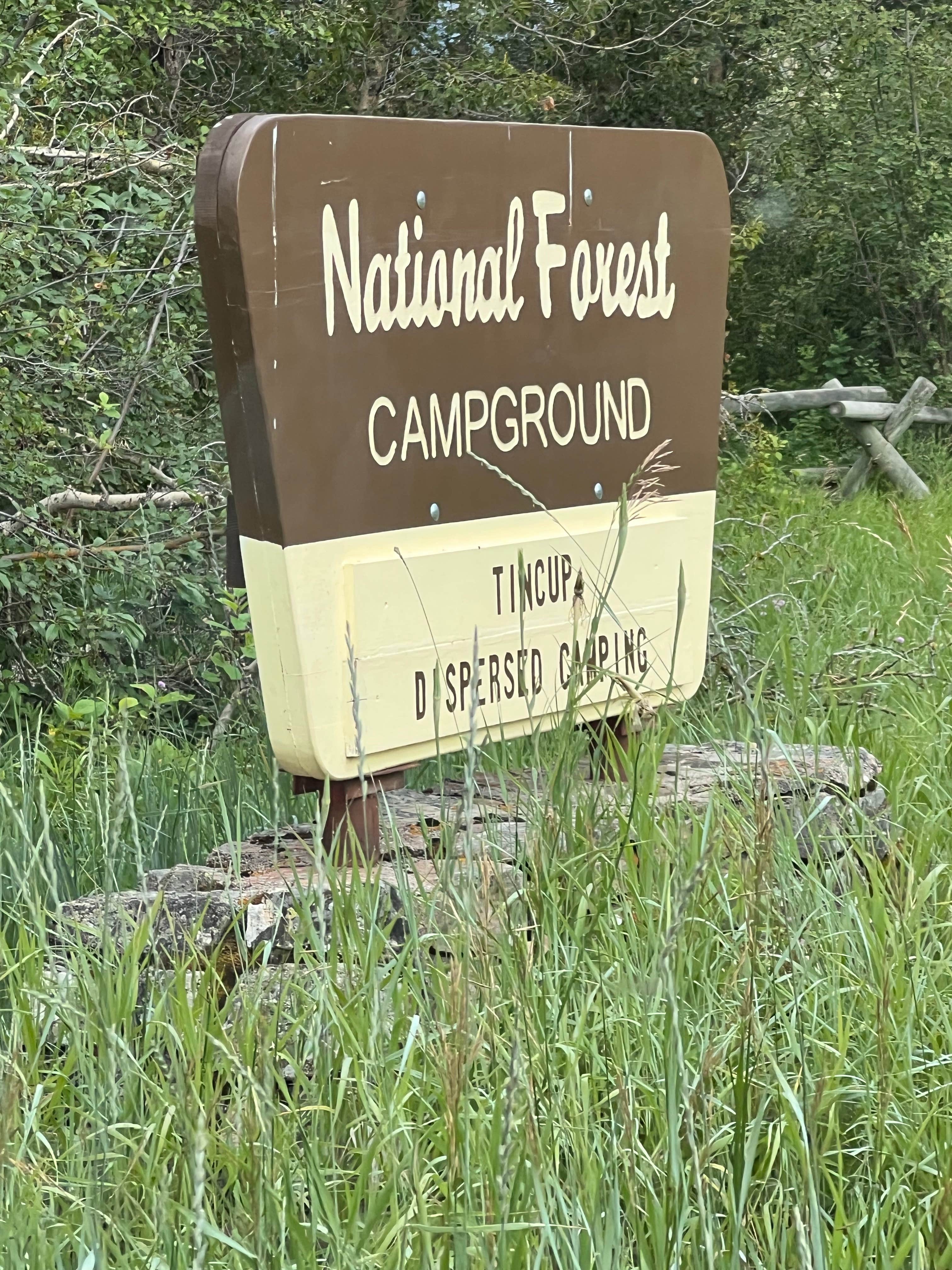 Camper-submitted photo at Tincup Campground near Grover, WY