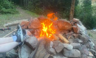 Camping near Beaver Park Reservoir - Dispersed: Ruby Gulch, Forest Road 328, Ward, Colorado