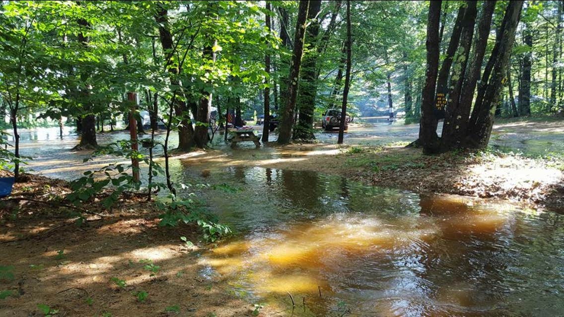 Camper-submitted photo at Bearcamp River Campground near Center Ossipee, NH