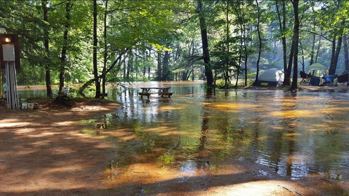 Camper-submitted photo at Bearcamp River Campground near Center Ossipee, NH