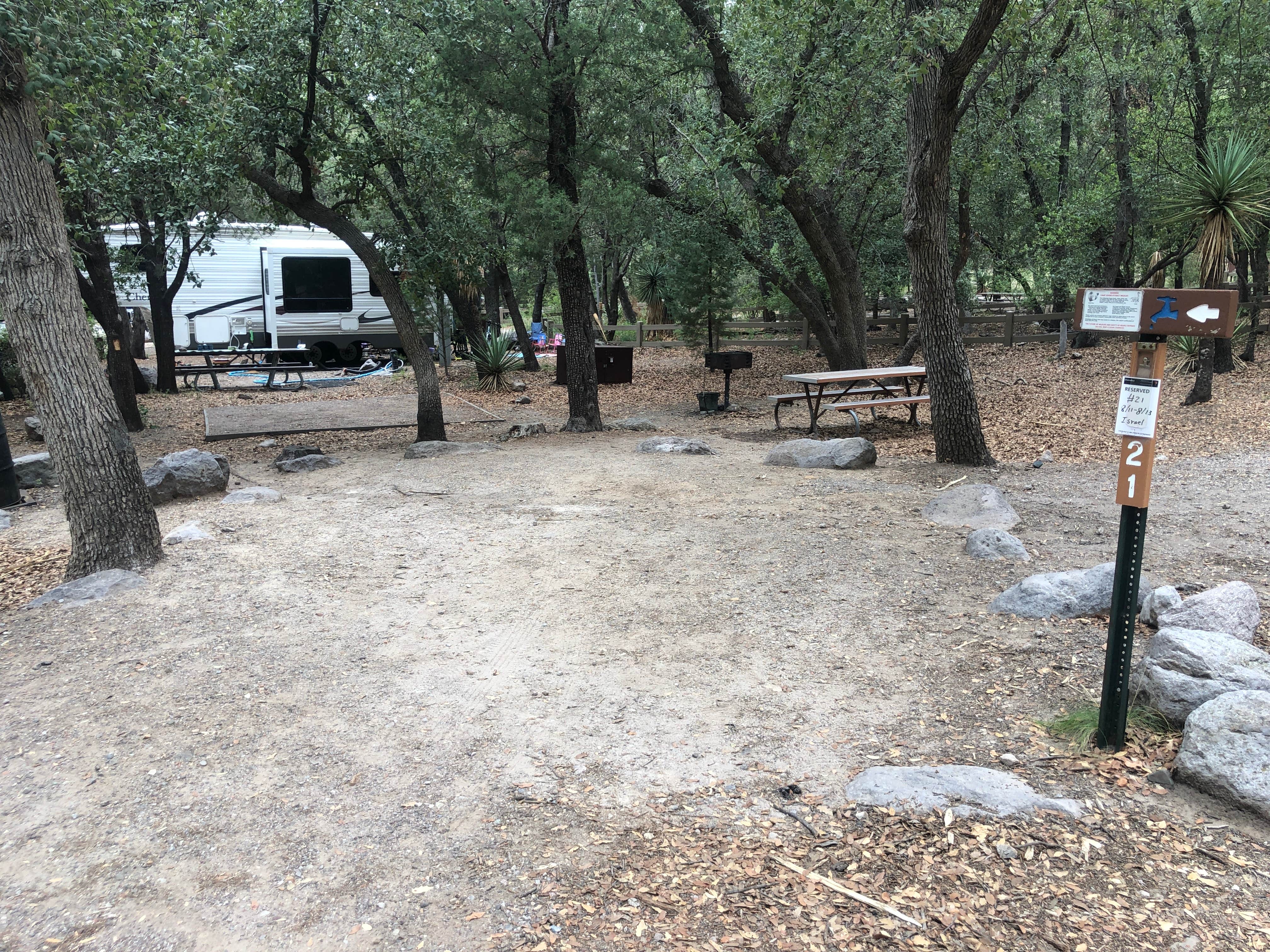 Pedro G.'s photo of rv camping at Bonita Canyon Campground — Chiricahua National Monument near Animas, NM