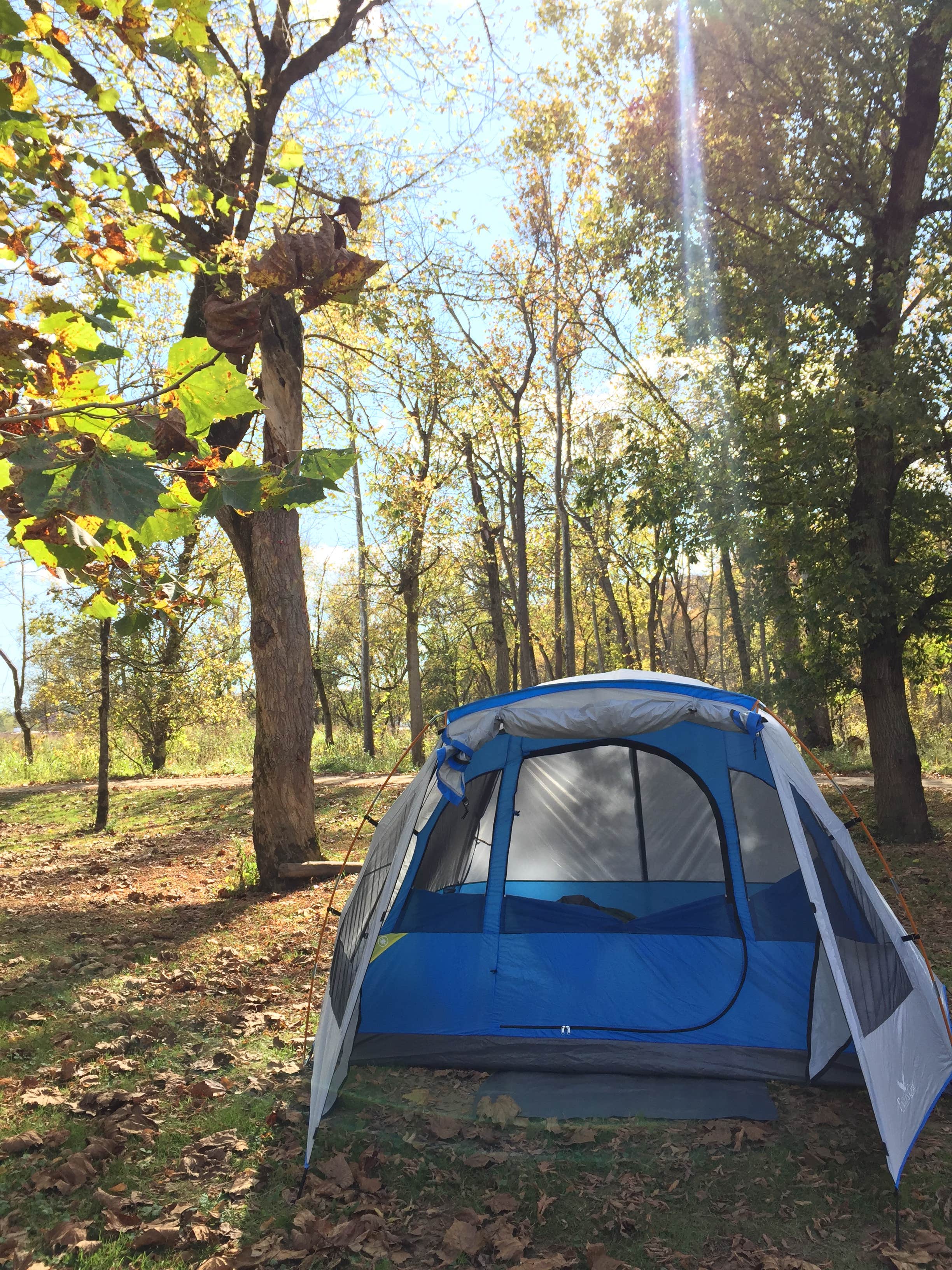 Camper-submitted photo at Hocking Hills Camping & Canoe near Geneva, OH