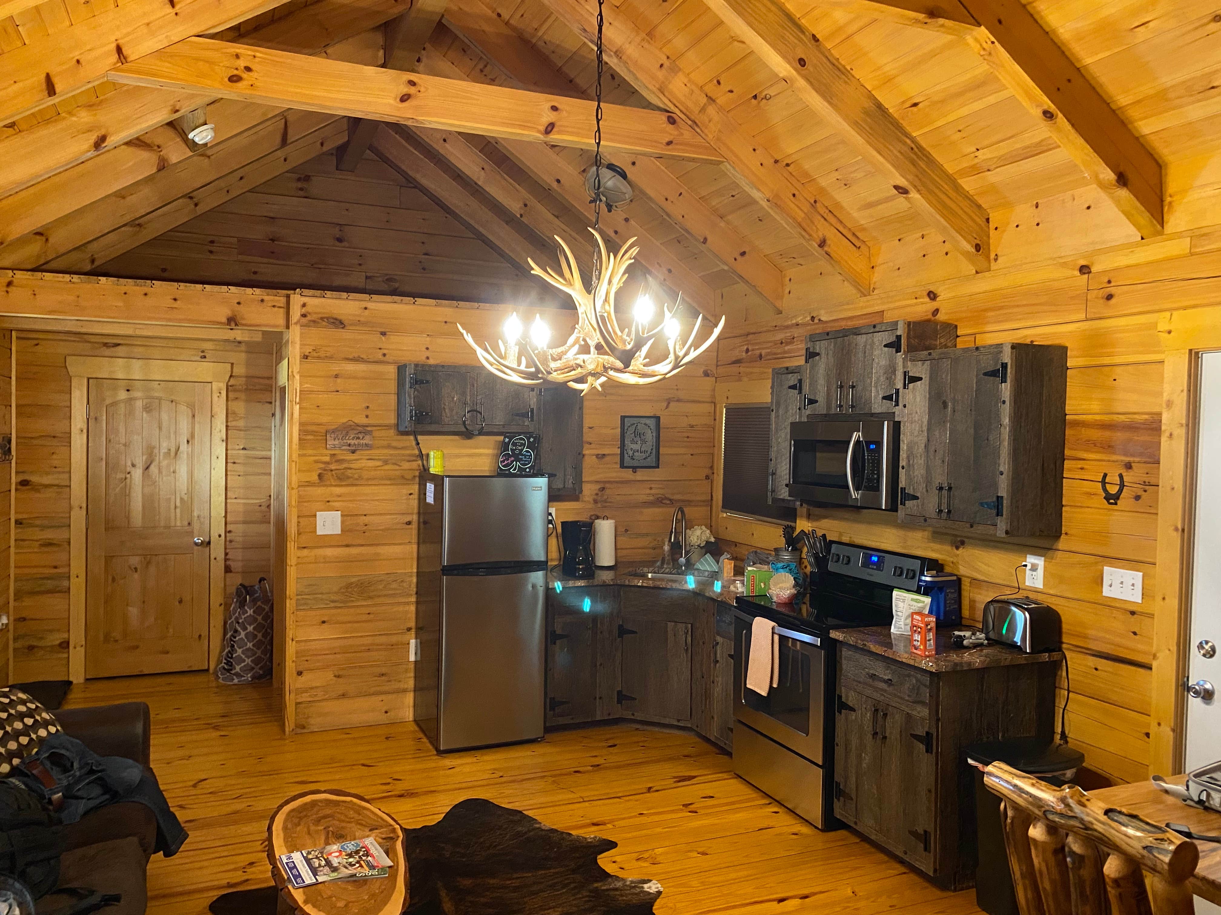 Camper-submitted photo at Pine Creek Cabins & Camping Resort near Geneva, OH