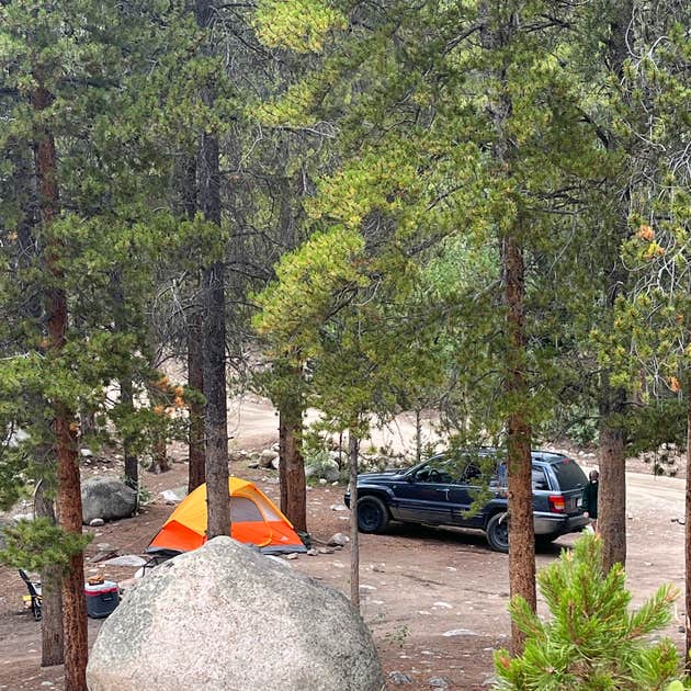 South Cottonwood Lake Camping Buena Vista, CO