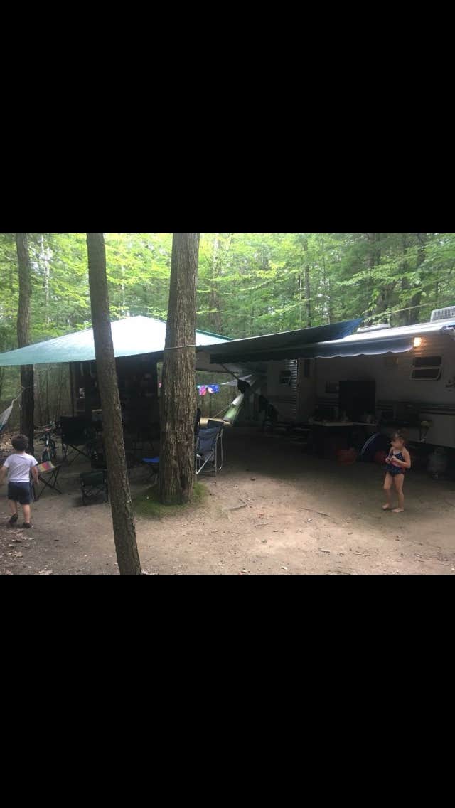 Camper-submitted photo at Papoose Pond Family Campground and Cabins near Hanover, ME