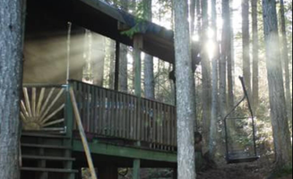 Ashley F.'s photo of a cabin at Tree House Tranquil A Tree - Romantic Escape near Wishram, WA