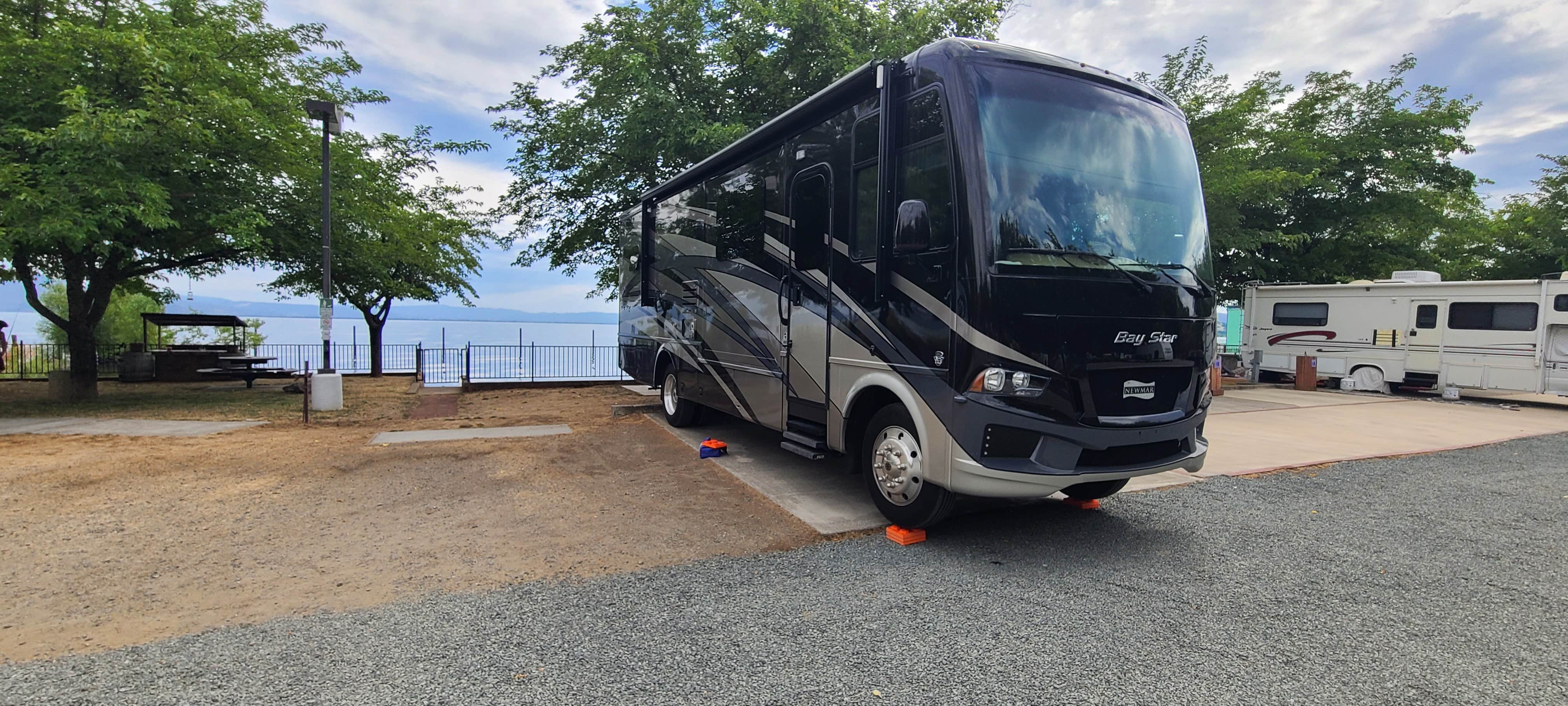 Tamera J.'s photo of rv camping at The Aurora RV Park & Marina near Healdsburg, CA