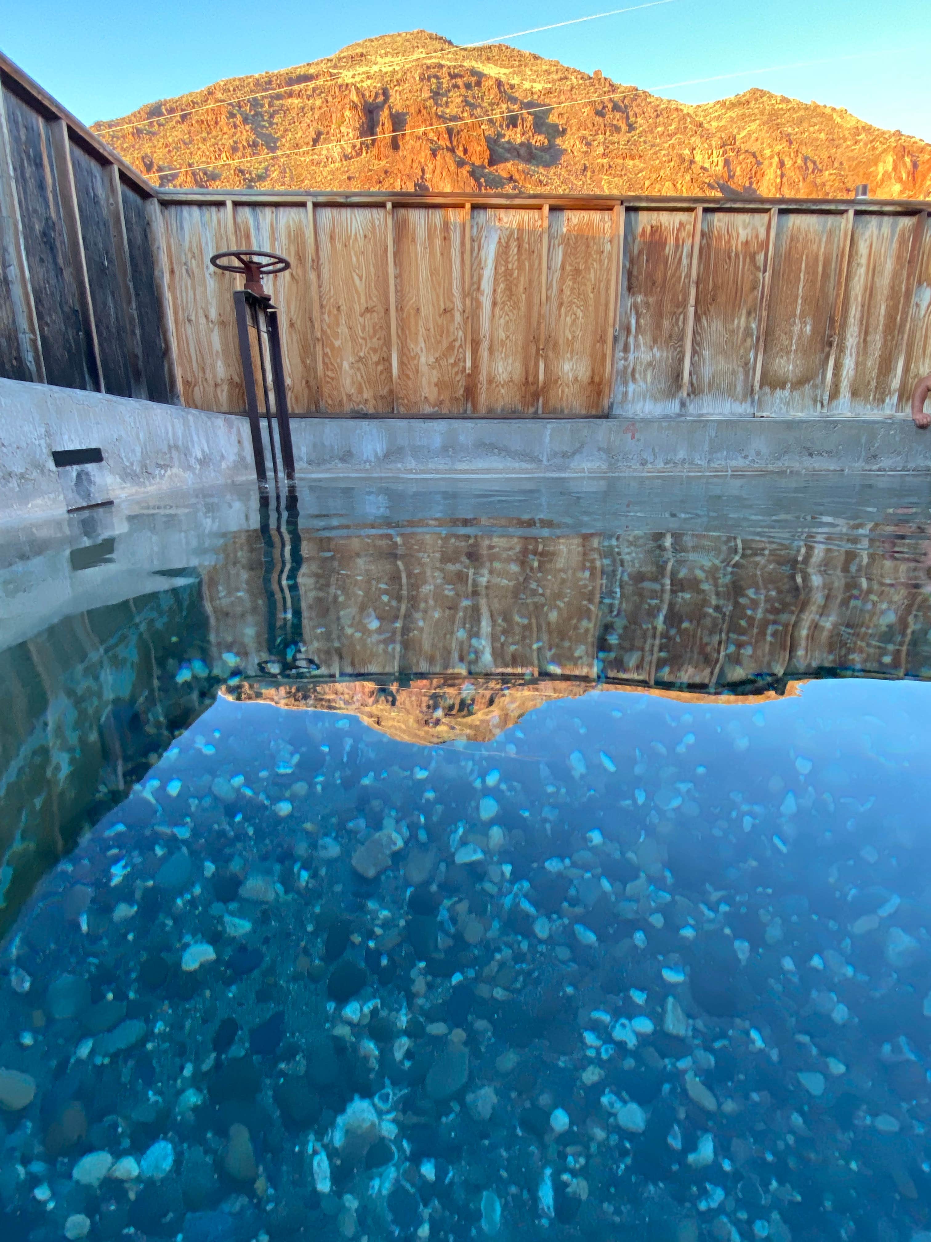 Camper-submitted photo at Challis Hot Springs near May, ID