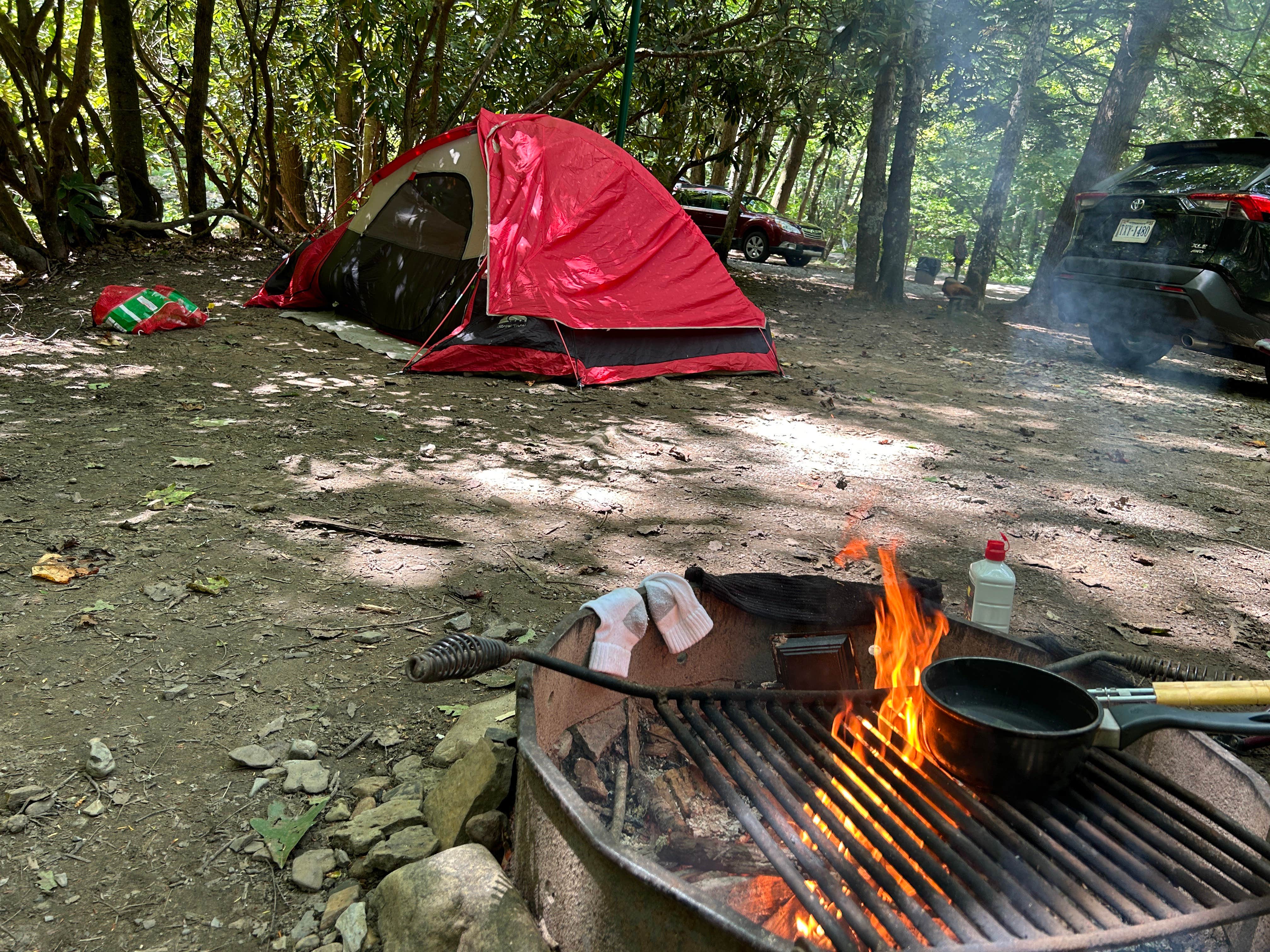 Camper-submitted photo at Camp Creek State Park Campground near Walkersville, WV