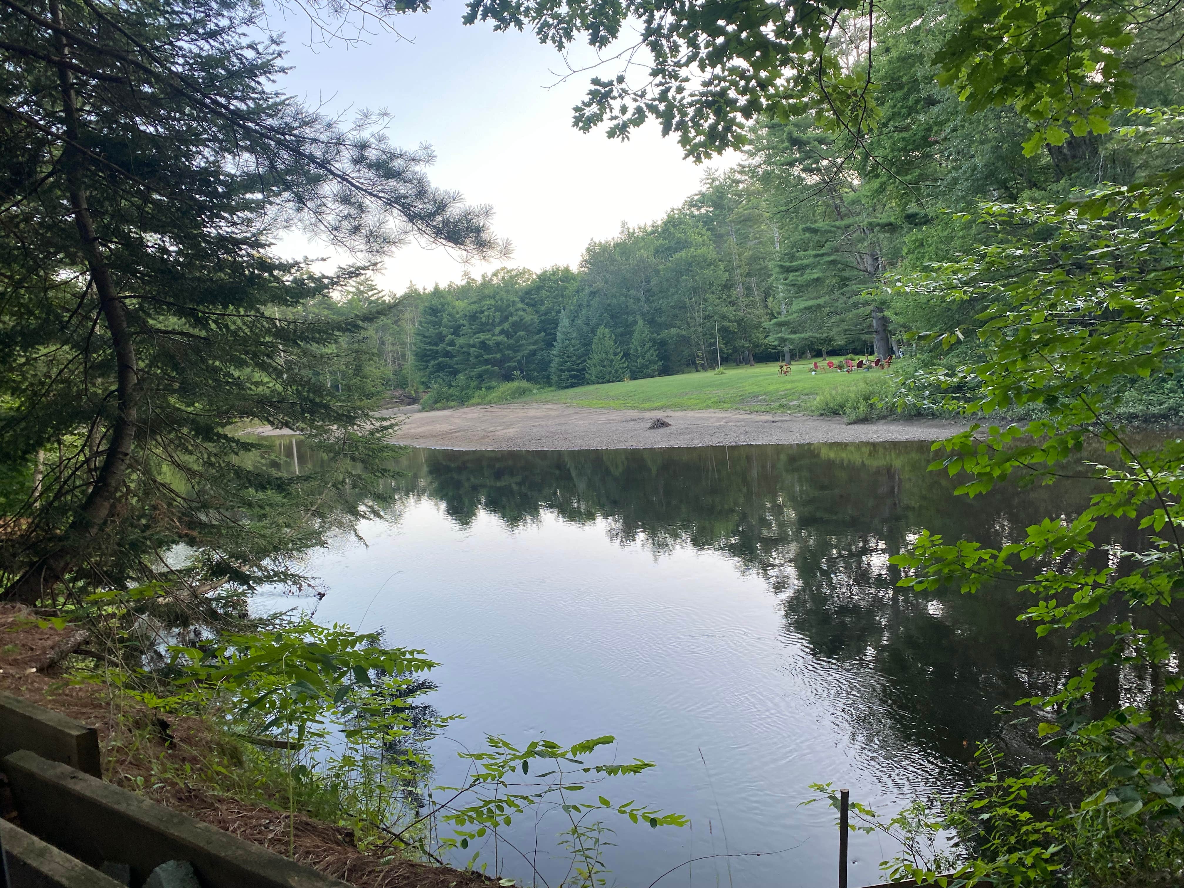 Camper-submitted photo at Medcalf Acres Riverfront Campground near Paradox, NY