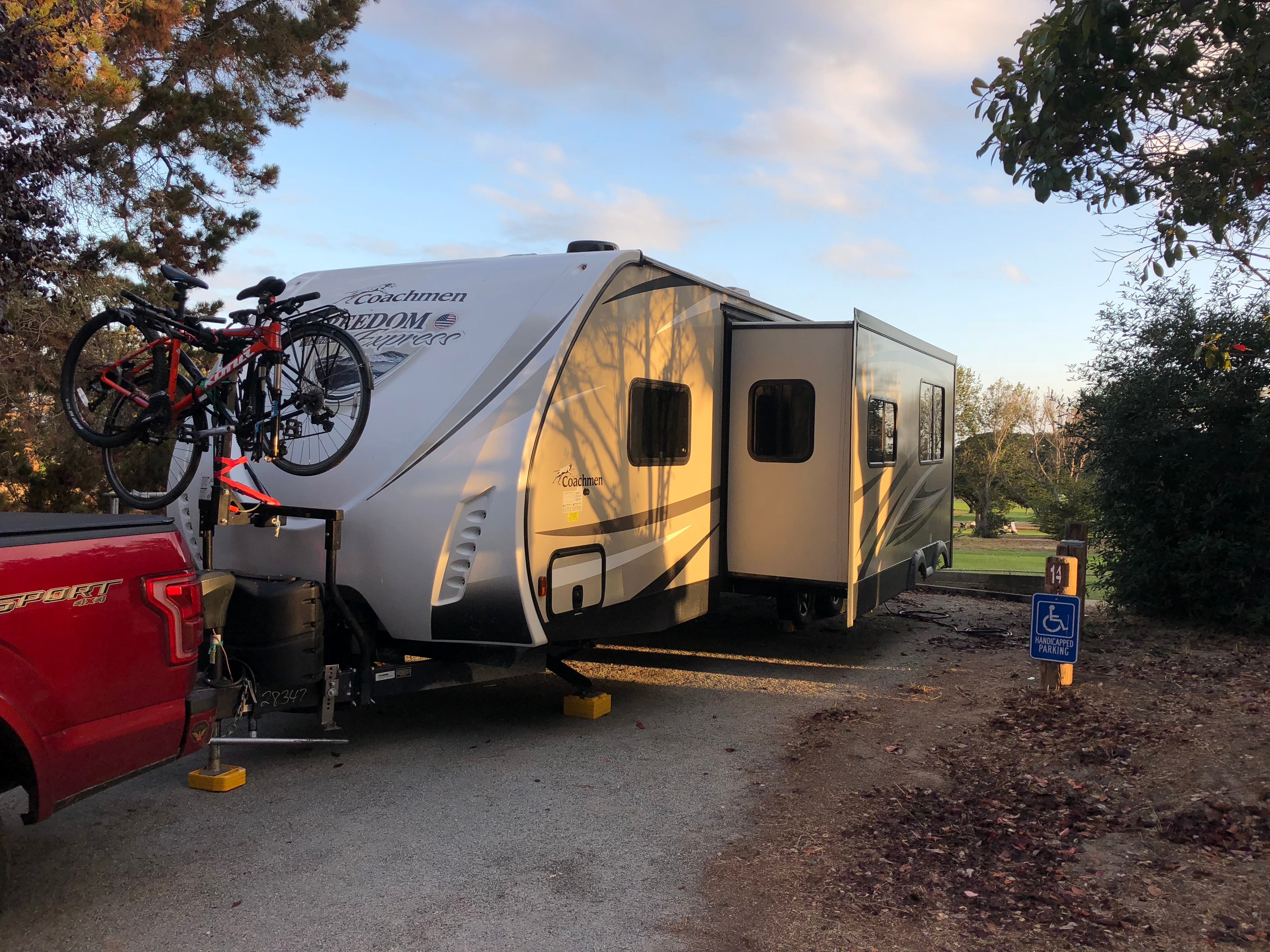 Camper submitted image from Monterey Pines RV Park - Military - 2