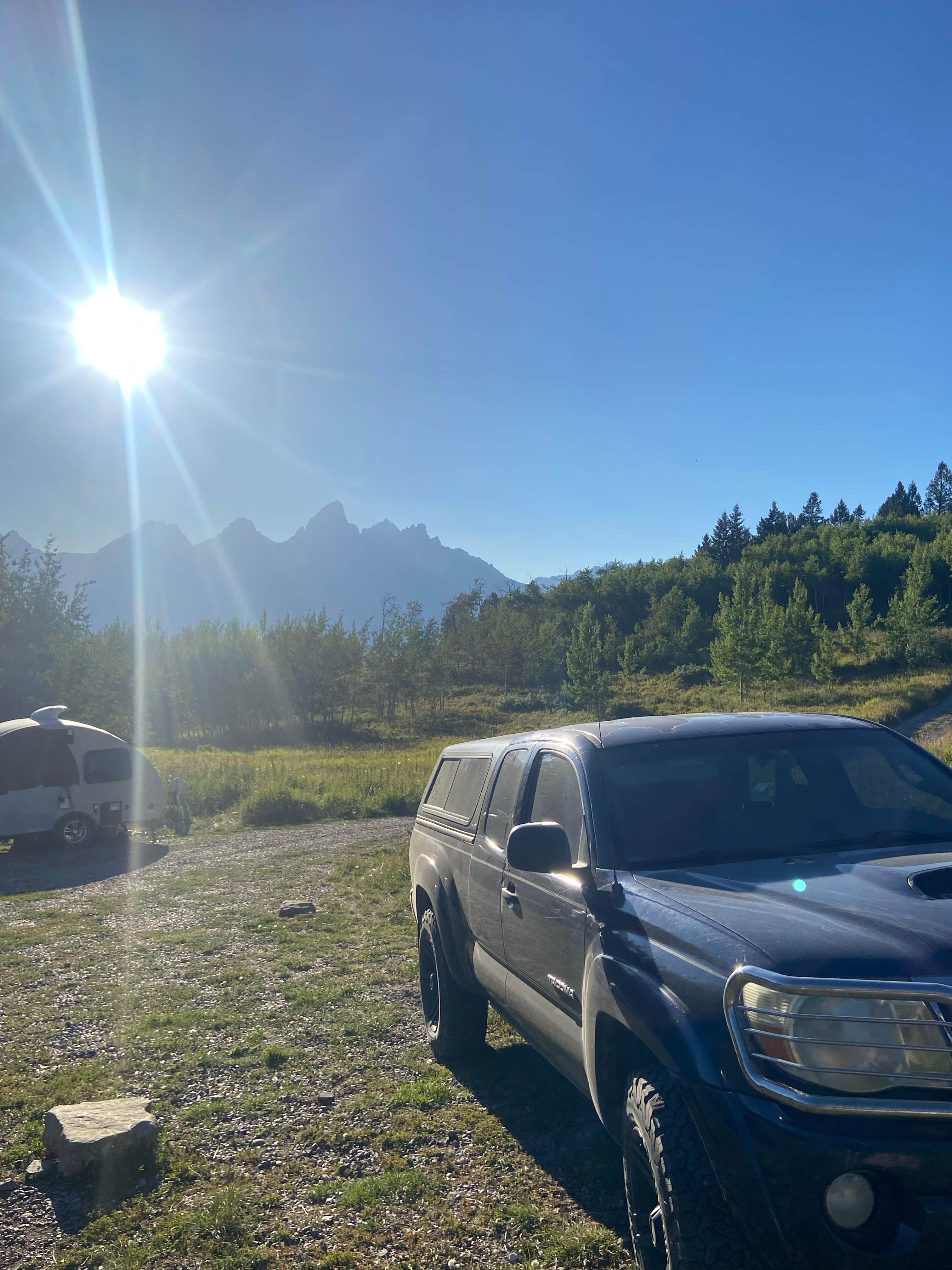 Camping near Shadow Mountain Designated Campsites 10-11: Forest Rd 30340B Dispersed Site, Kelly, Wyoming