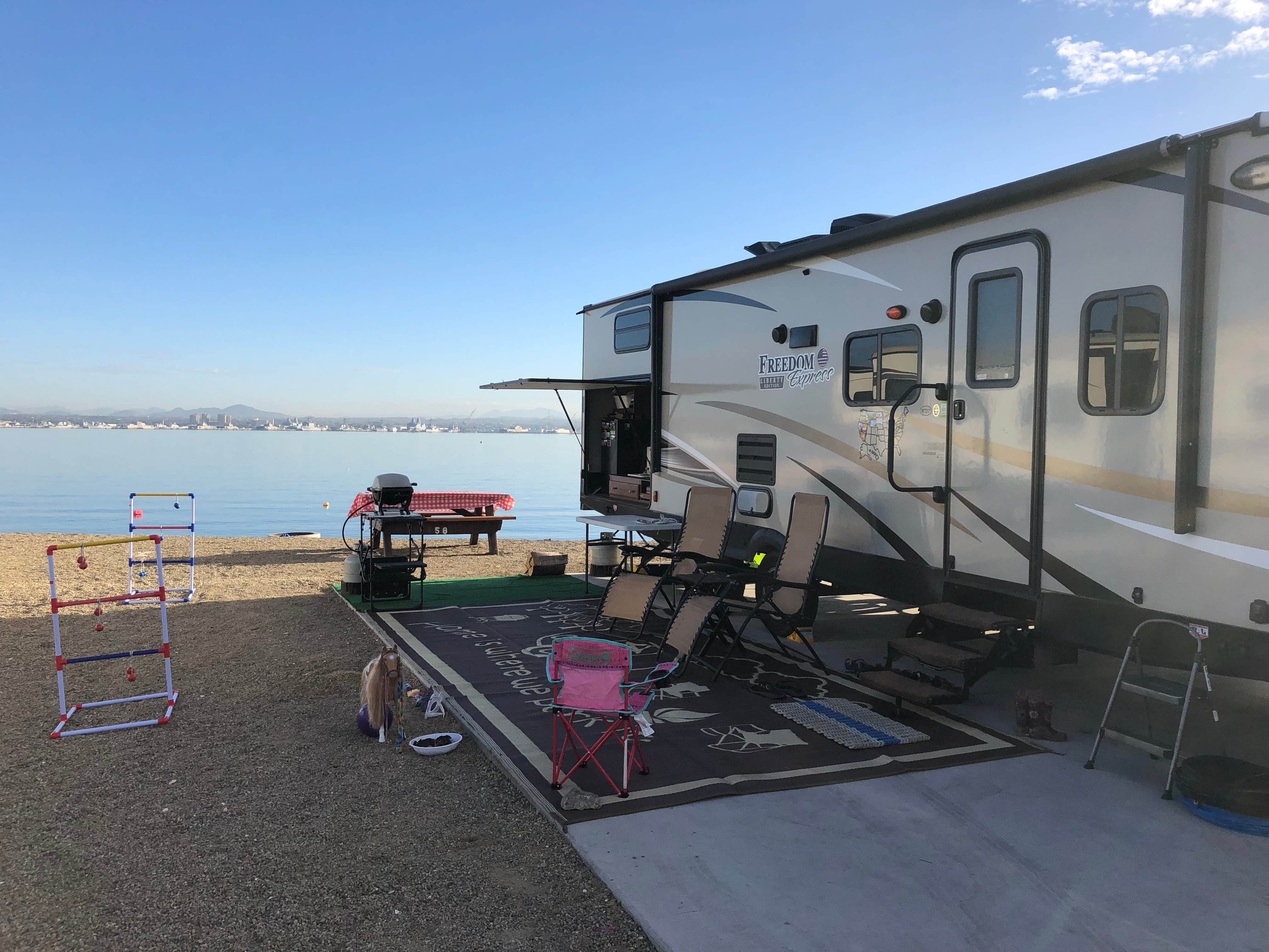 Erin S.'s photo of rv camping at Fiddlers Cove RV Park near Bonita, CA