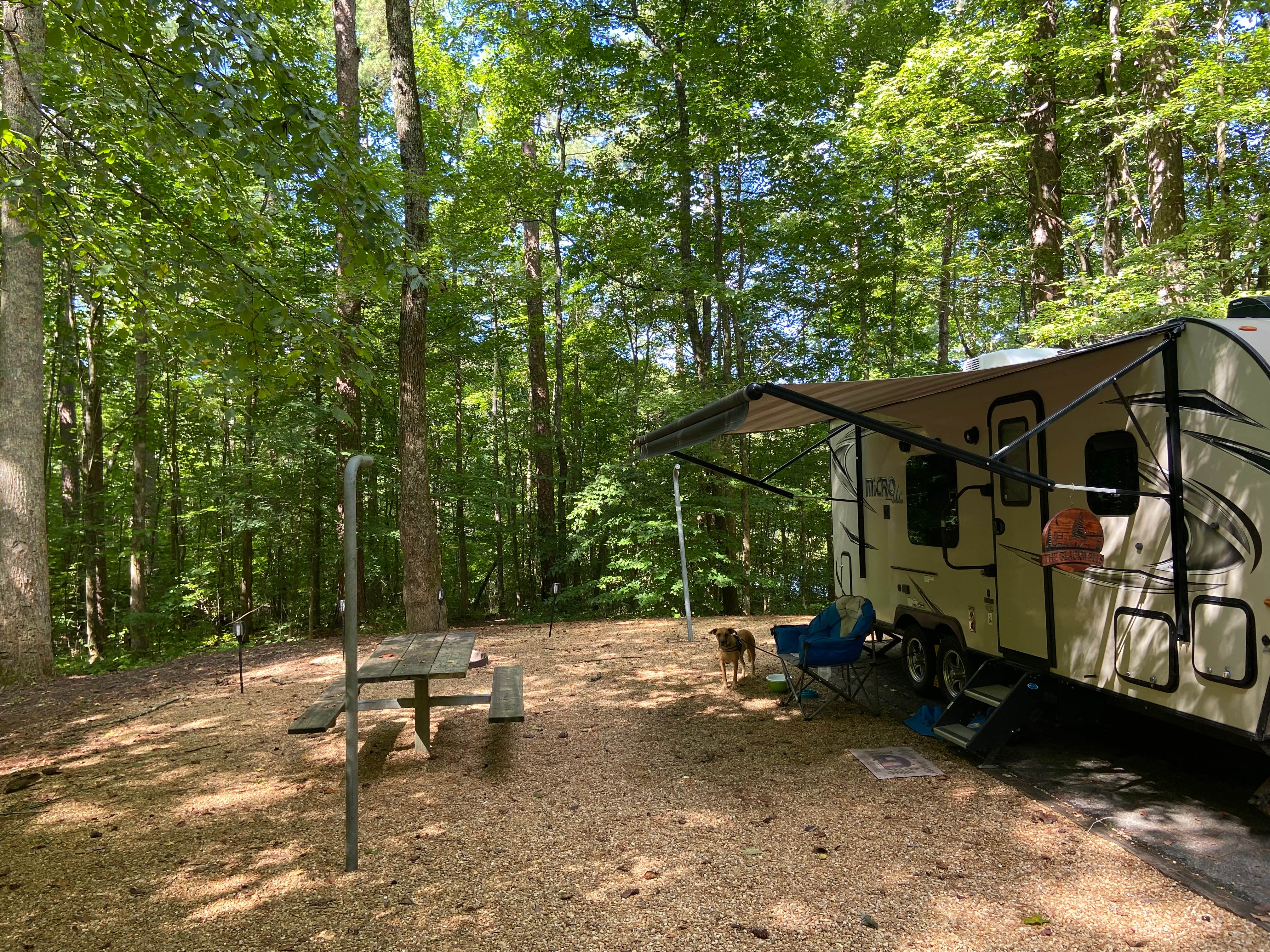 Charles B.'s photo of rv camping at Coleman Lake Rec Area near Carrollton, GA