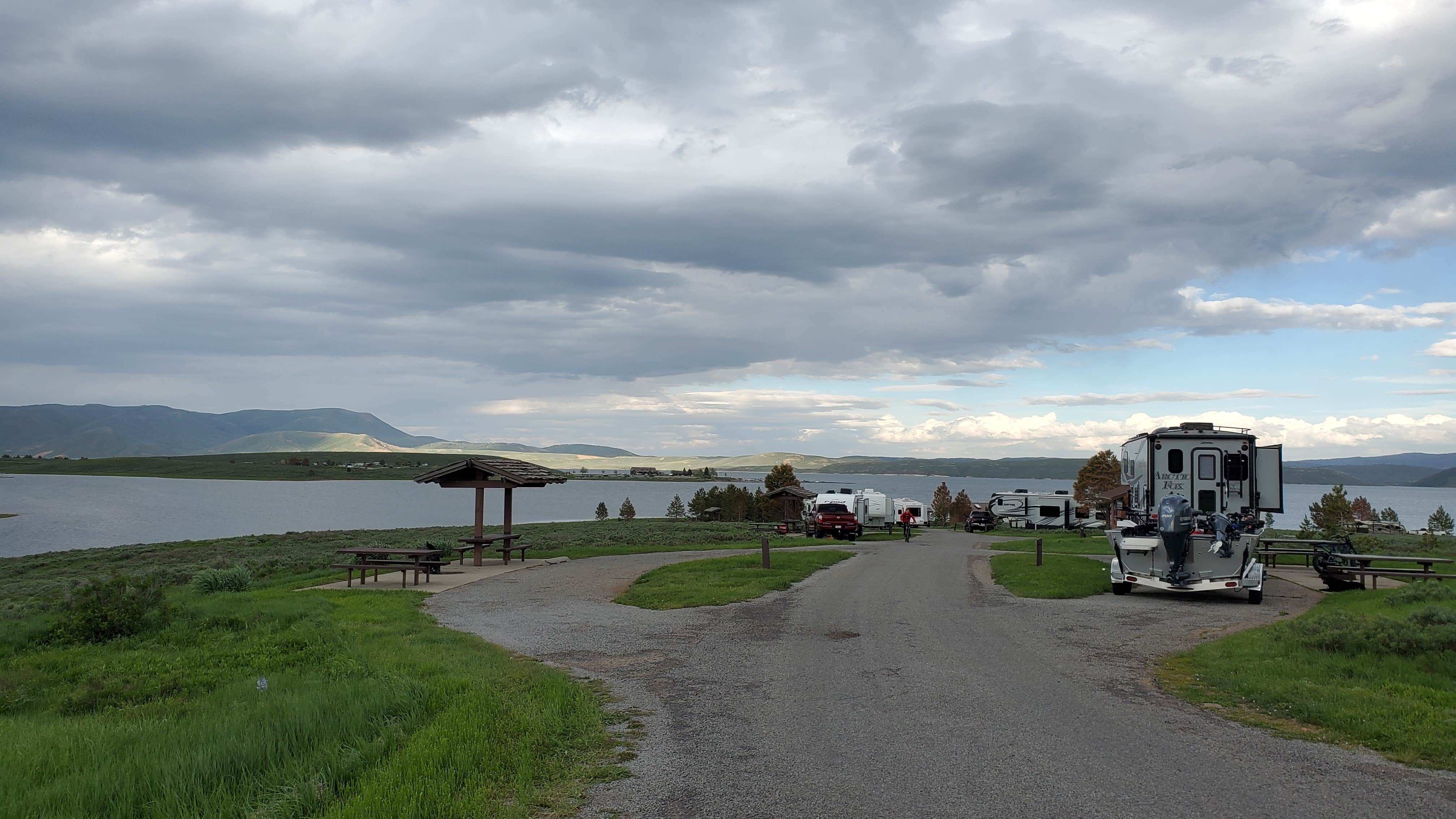 Steven M.'s photo of rv camping at Strawberry Bay near Mountain Home, UT