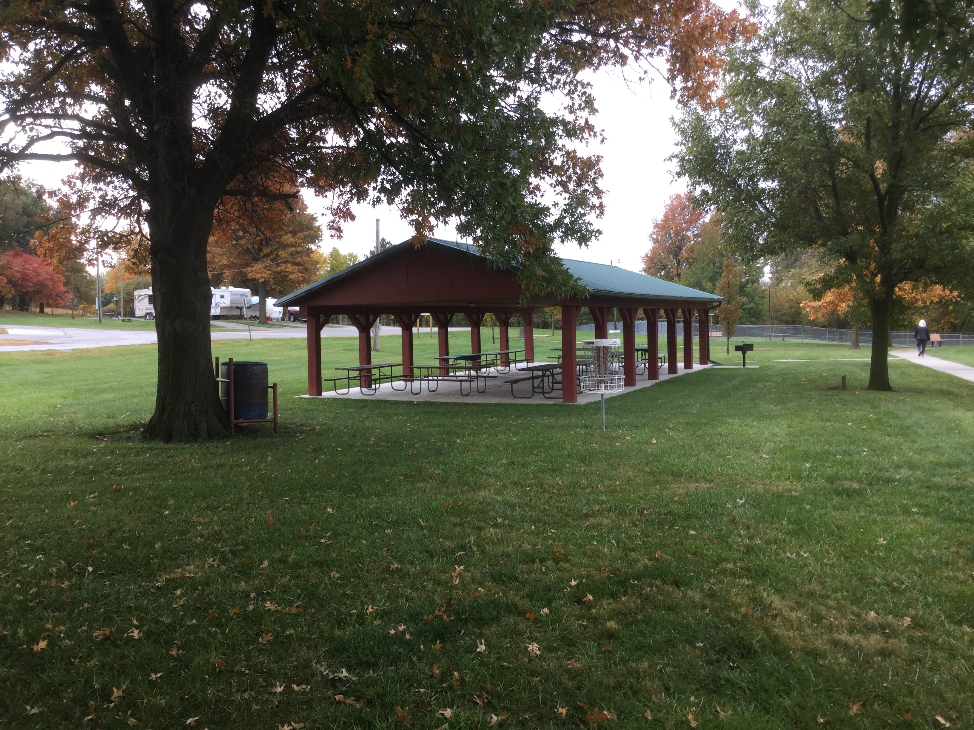 Large picnic shelter