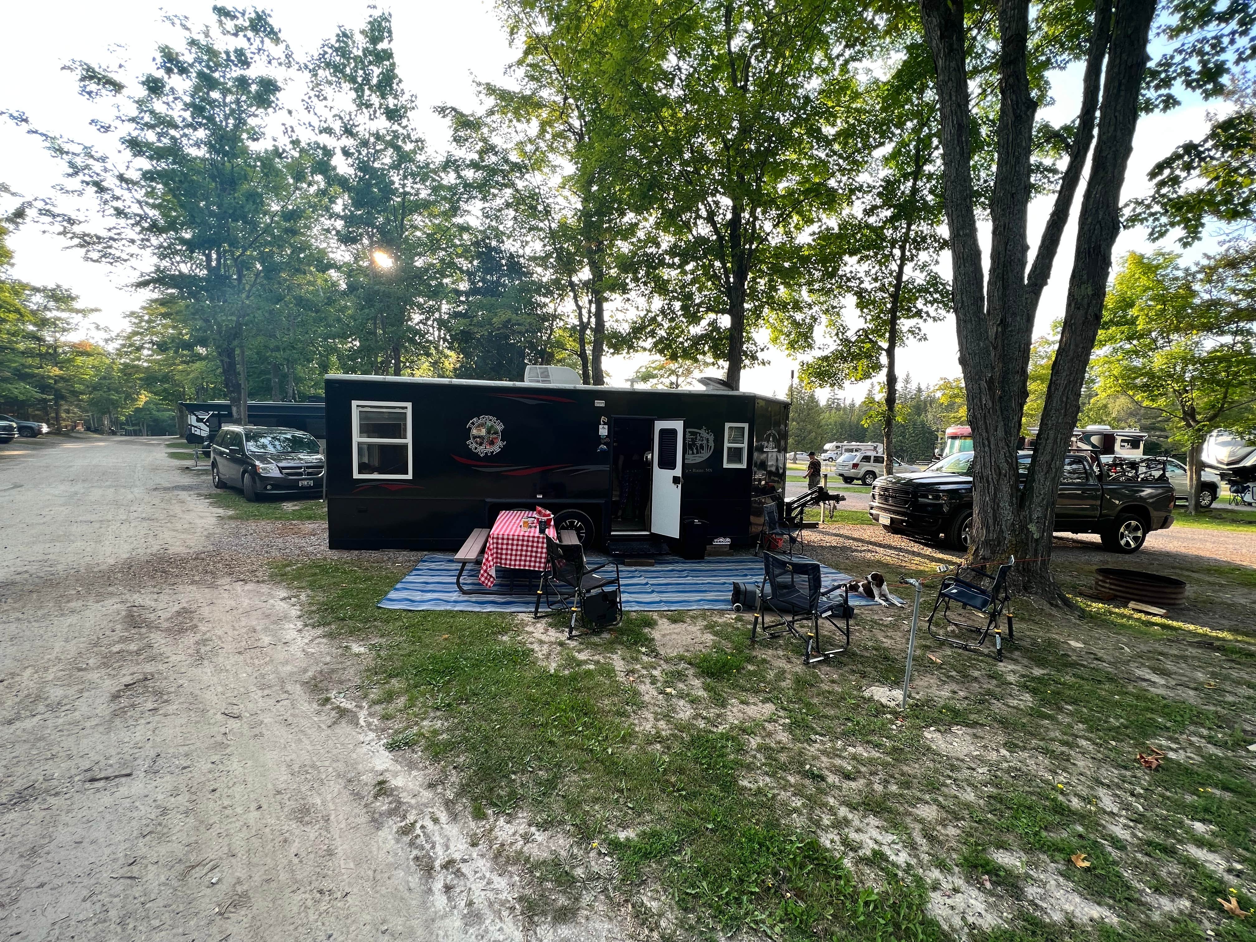 Shane D.'s photo of rv camping at Mackinaw City / Mackinac Island KOA near Cheboygan, MI