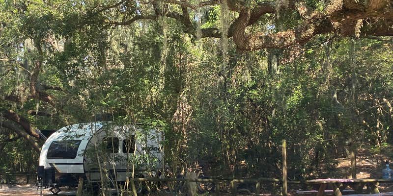 Camper submitted image from Amelia River Campground — Fort Clinch State Park