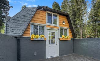 The Dyrt's photo of a cabin at Mountain Views Cabin___Romantic Getaway___Wine Grotto near Cripple Creek, CO