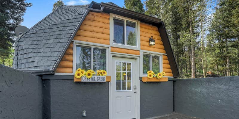 Camper submitted image from Mountain Views Cabin___Romantic Getaway___Wine Grotto