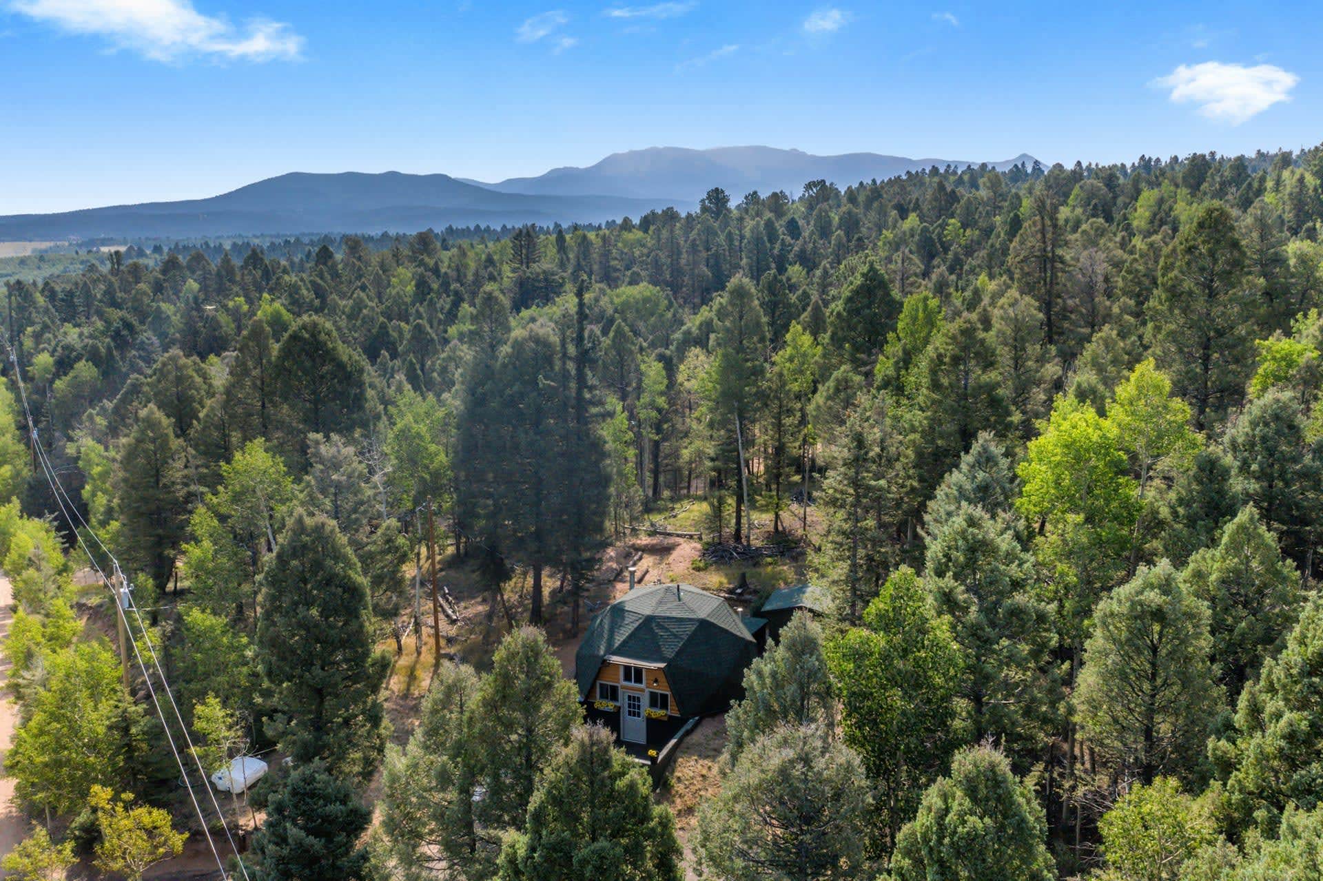 The Dyrt's photo of a cabin at Mountain Views Cabin___Romantic Getaway___Wine Grotto near Lone Tree, CO