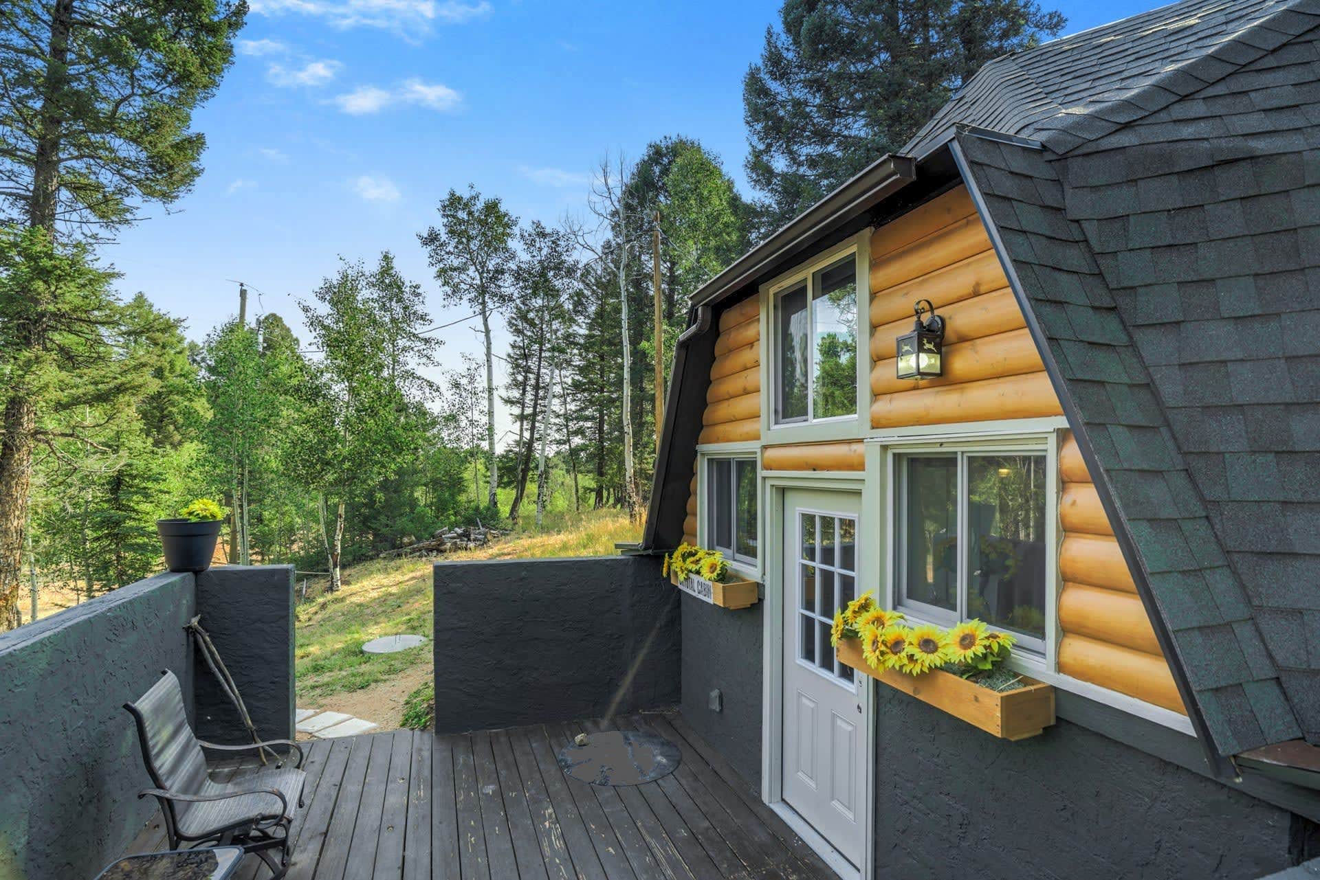 The Dyrt's photo of a cabin at Mountain Views Cabin___Romantic Getaway___Wine Grotto near Midland, CO