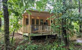 The Dyrt's photo of a cabin at Scandinavian Cabin at Getaway on Ranger Creek near Estillfork, AL