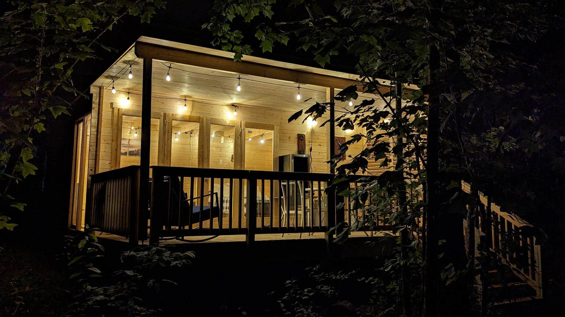 Camper submitted image from Scandinavian Cabin at Getaway on Ranger Creek - 2