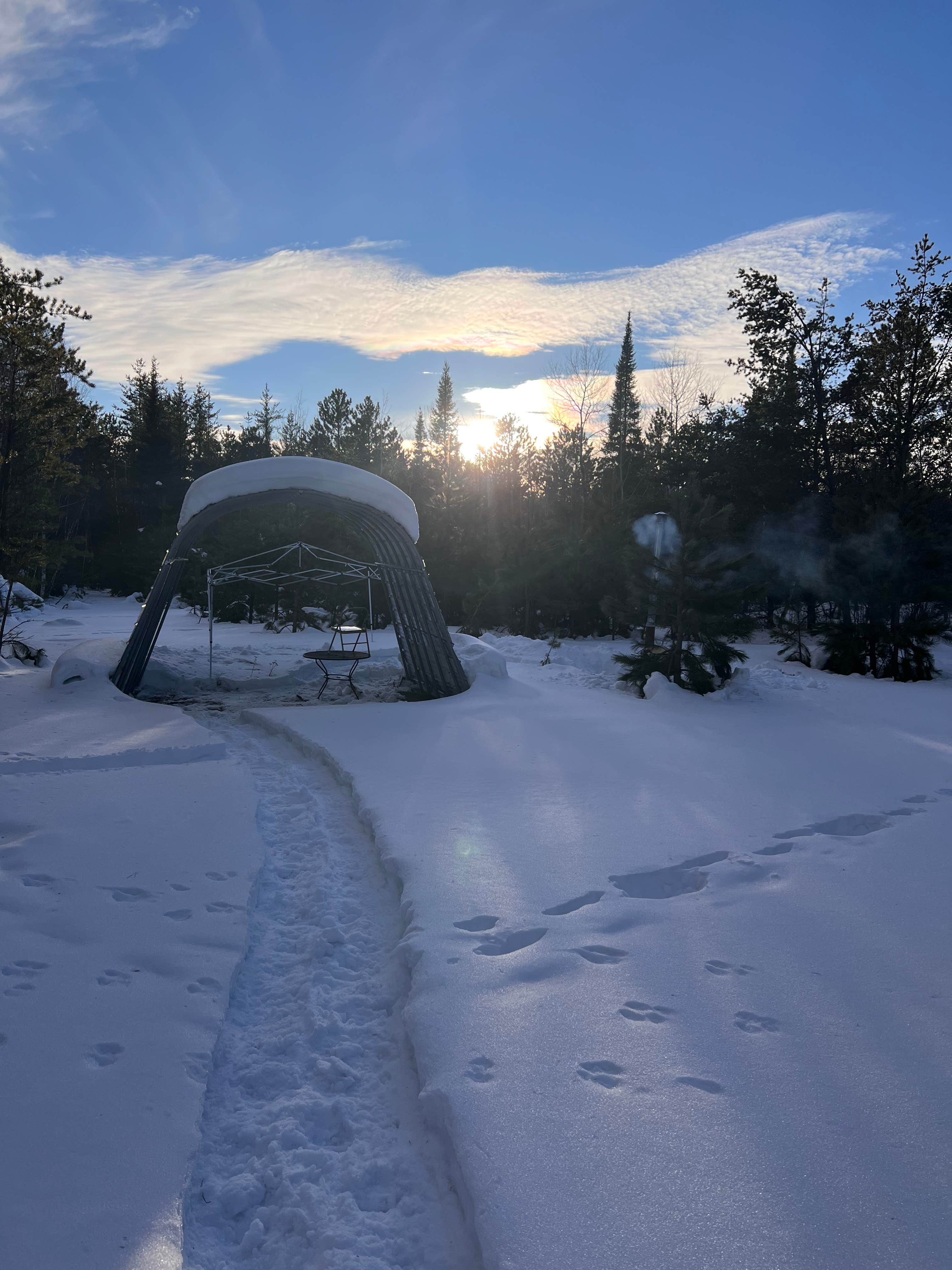 Camper-submitted photo at The Sanctuary Forest near Chisholm, MN