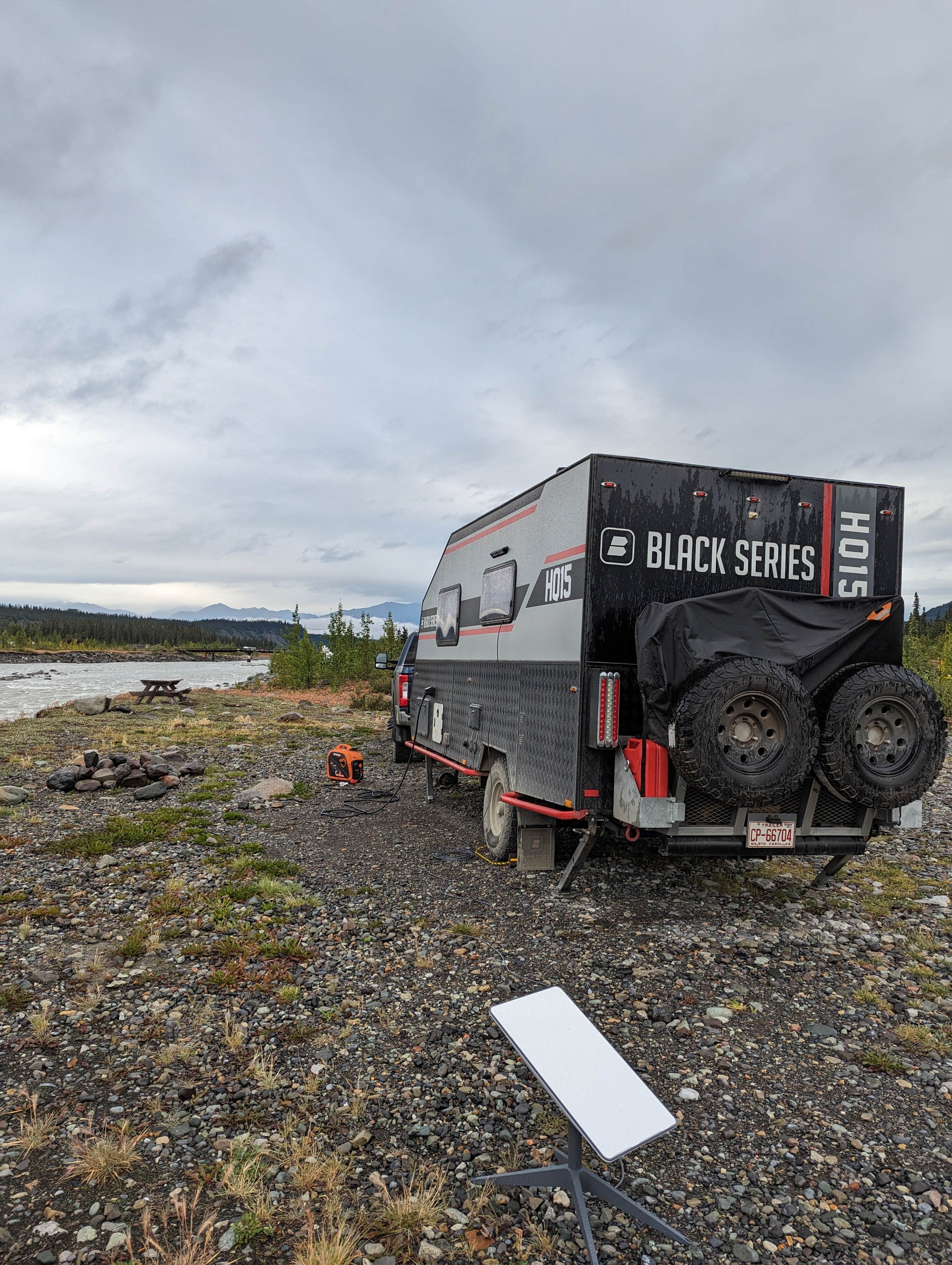 Kristi D.'s photo of rv camping at McCarthy Road Camp near Chitina, AK