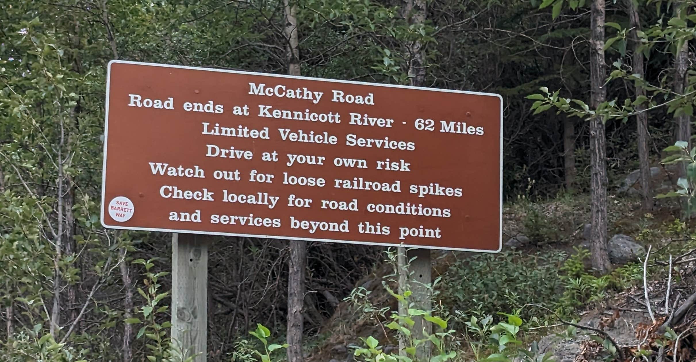 Camper-submitted photo at McCarthy Road Camp near Chitina, AK