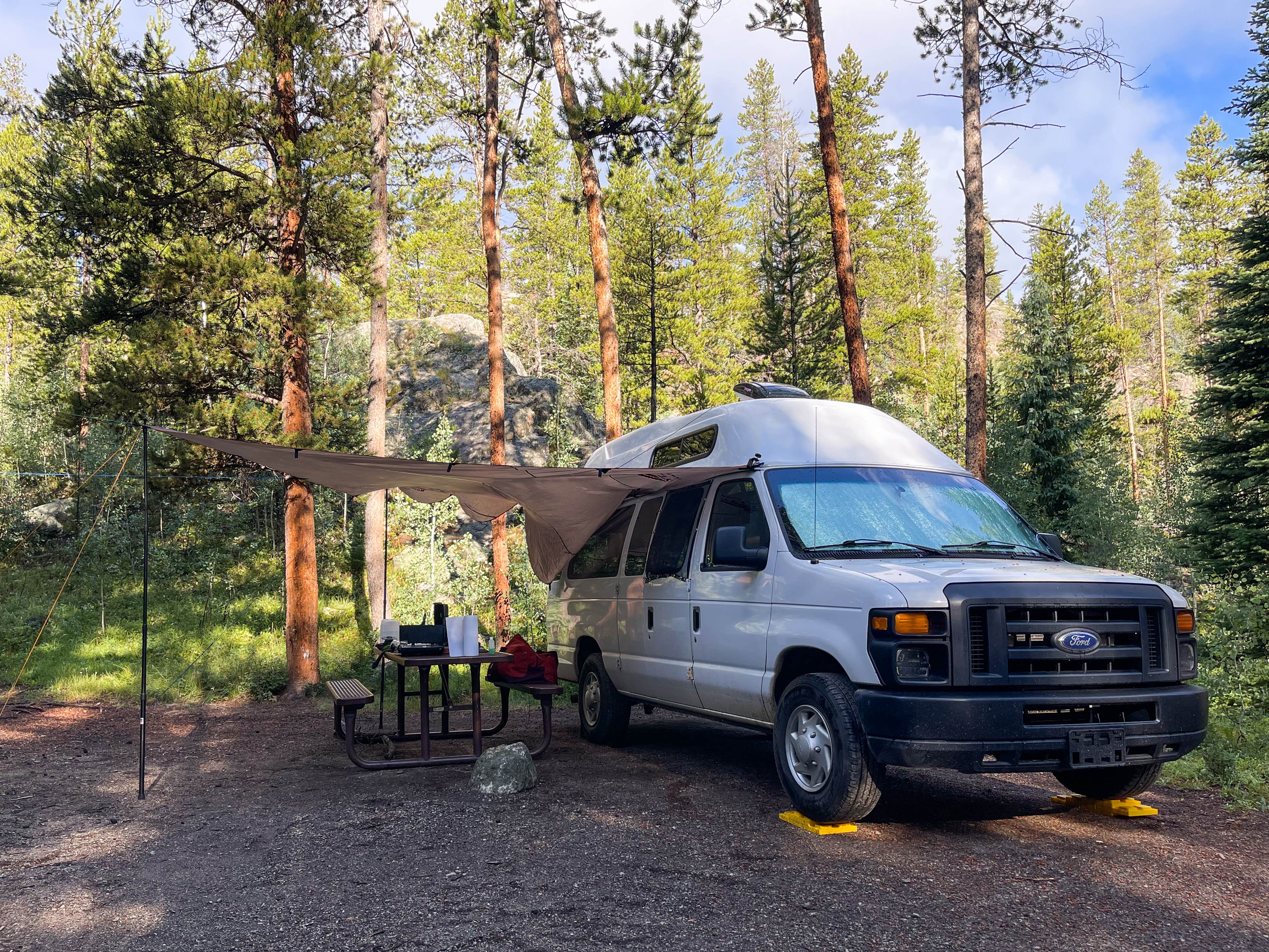 Meghan B.'s photo of rv camping at Gold Park Campground near Red Cliff, CO